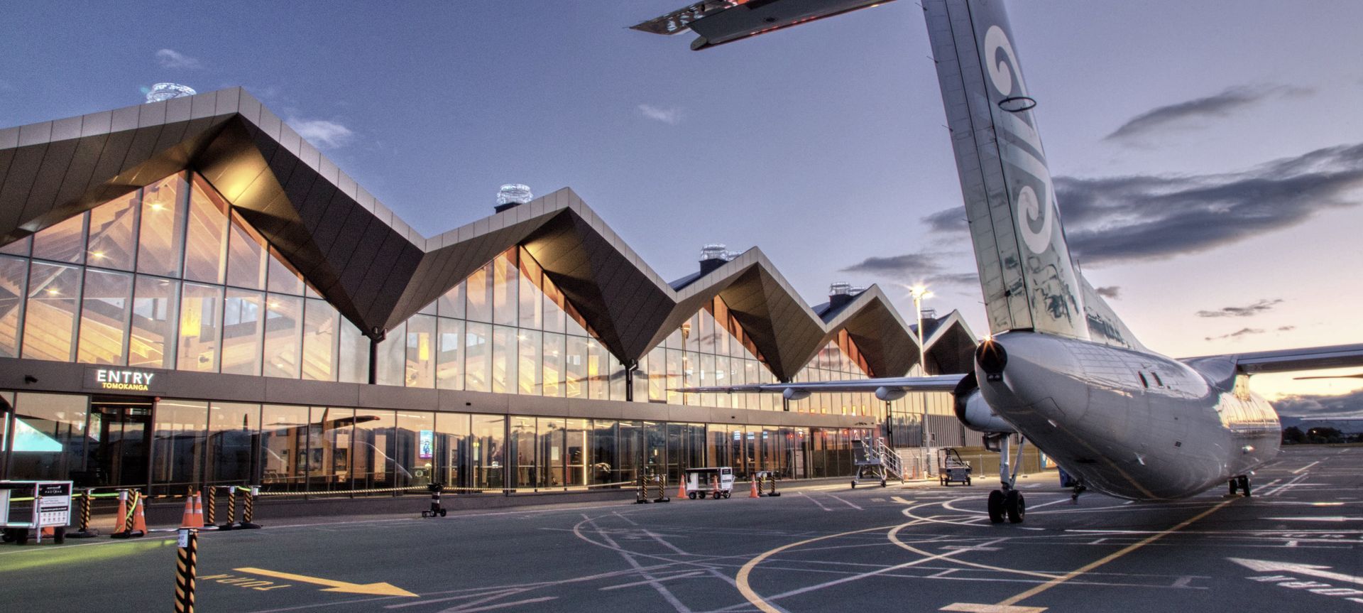 Nelson Airport banner