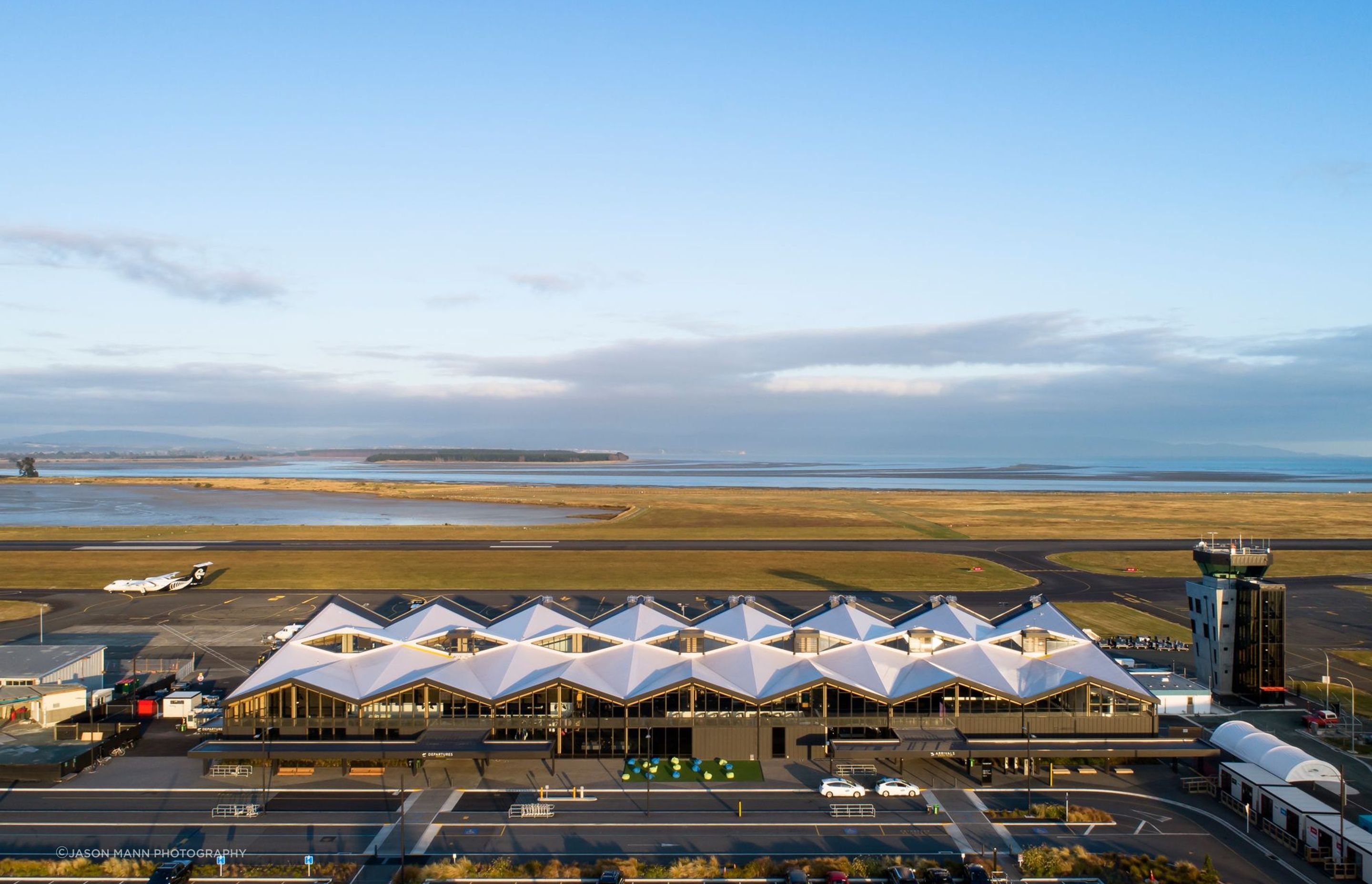 The airport's owners—Nelson Airport Limited—wanted a degree of modularity built into the design, which would easily enable the terminal to be further extended.