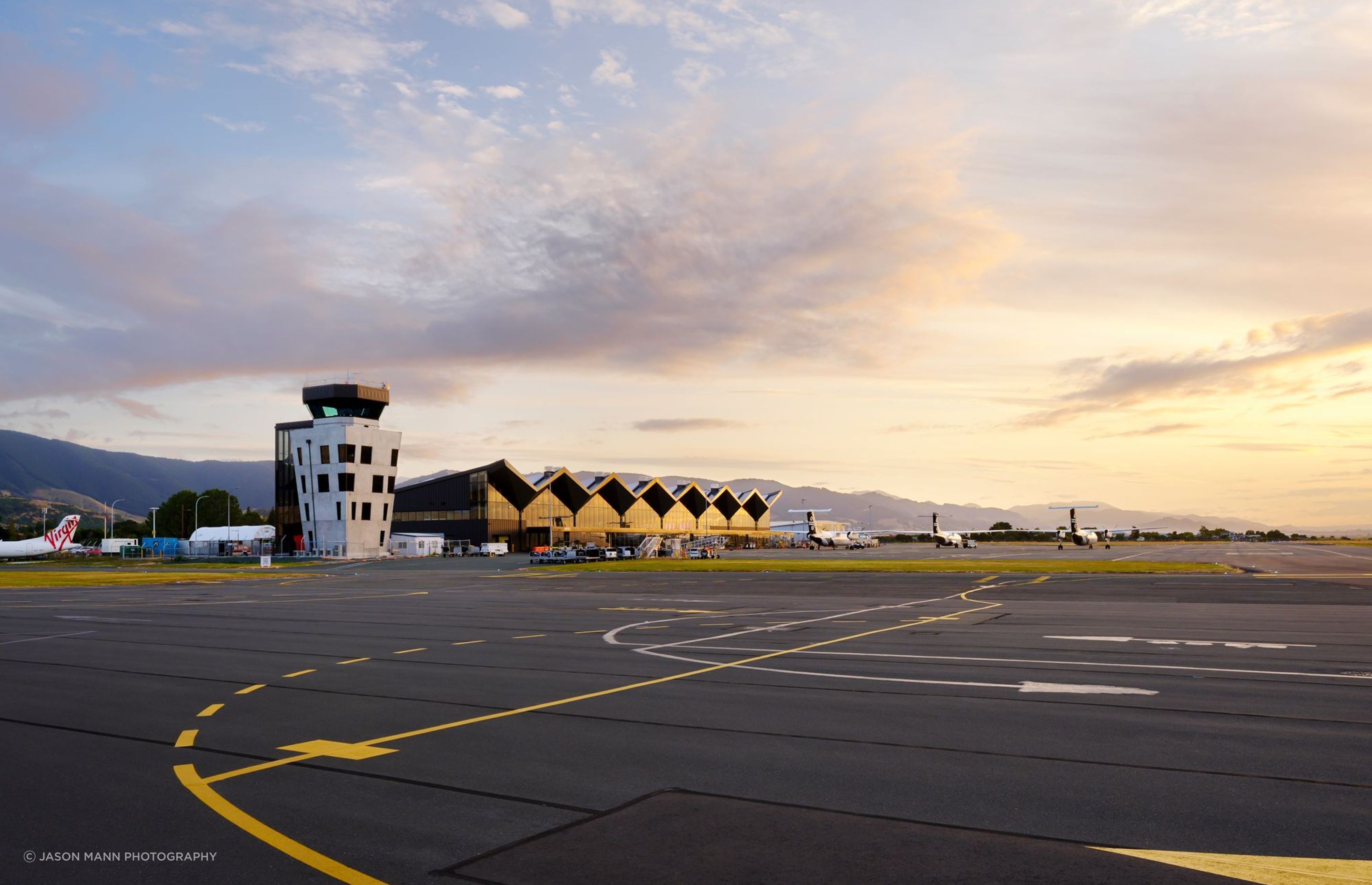 One of the requisites of the brief was that the terminal needed to distinctly reference its surroundings and be iconic to Nelson.