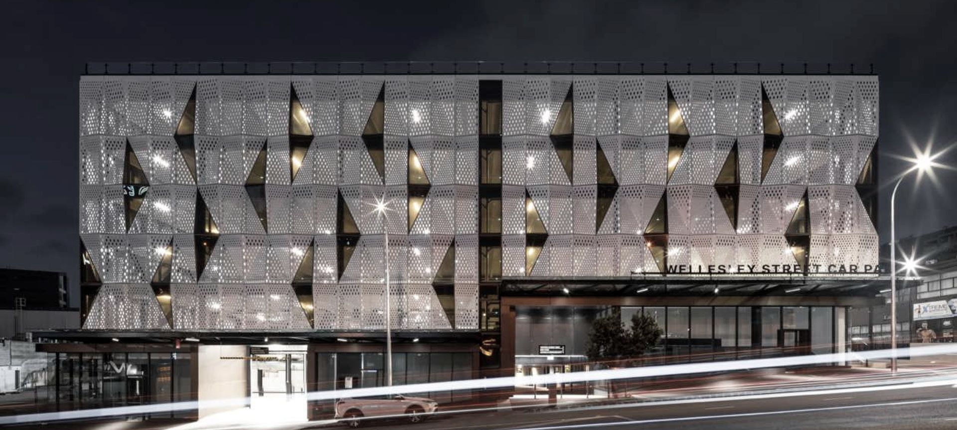 Les Mills Carpark banner
