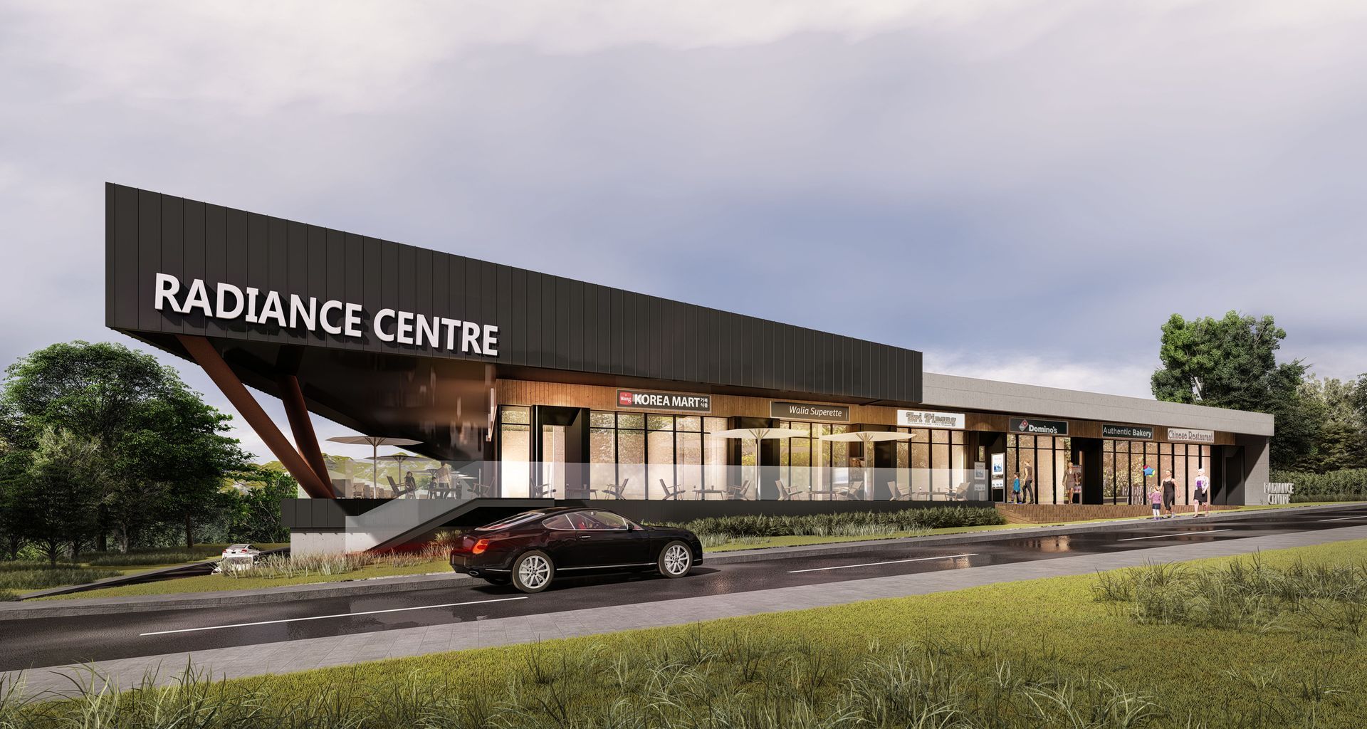 Radiance Centre / Oracle Drive banner