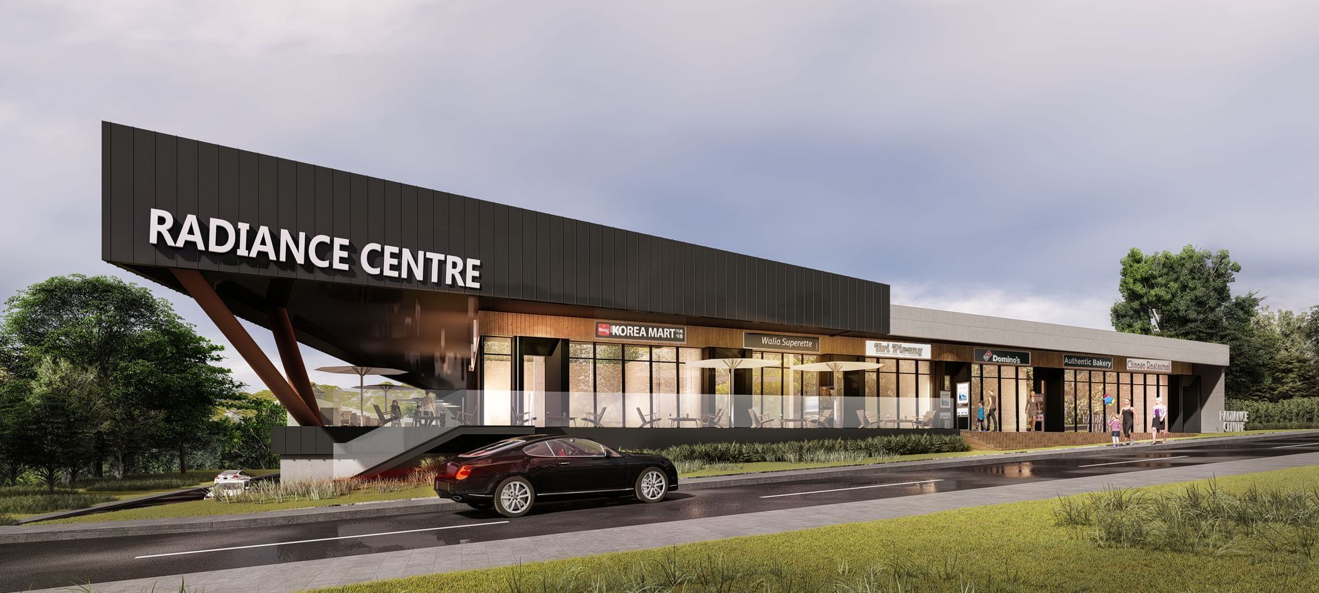 Radiance Centre / Oracle Drive banner