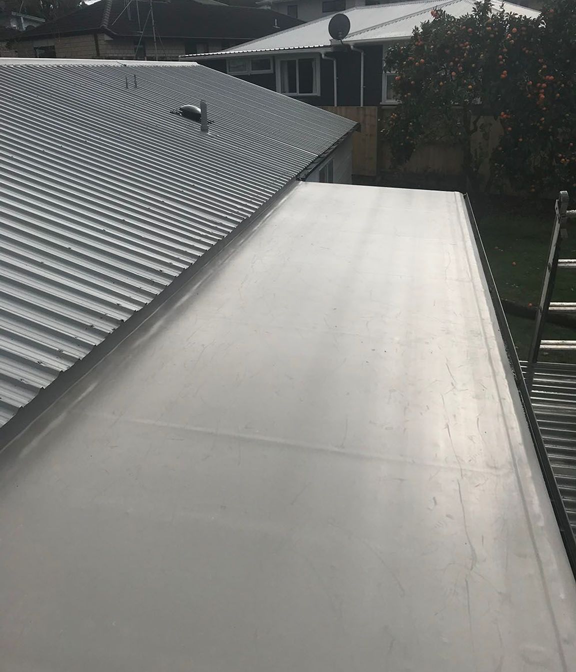 Sealco 1.5 Ectuff TPO membrane to flat roof area