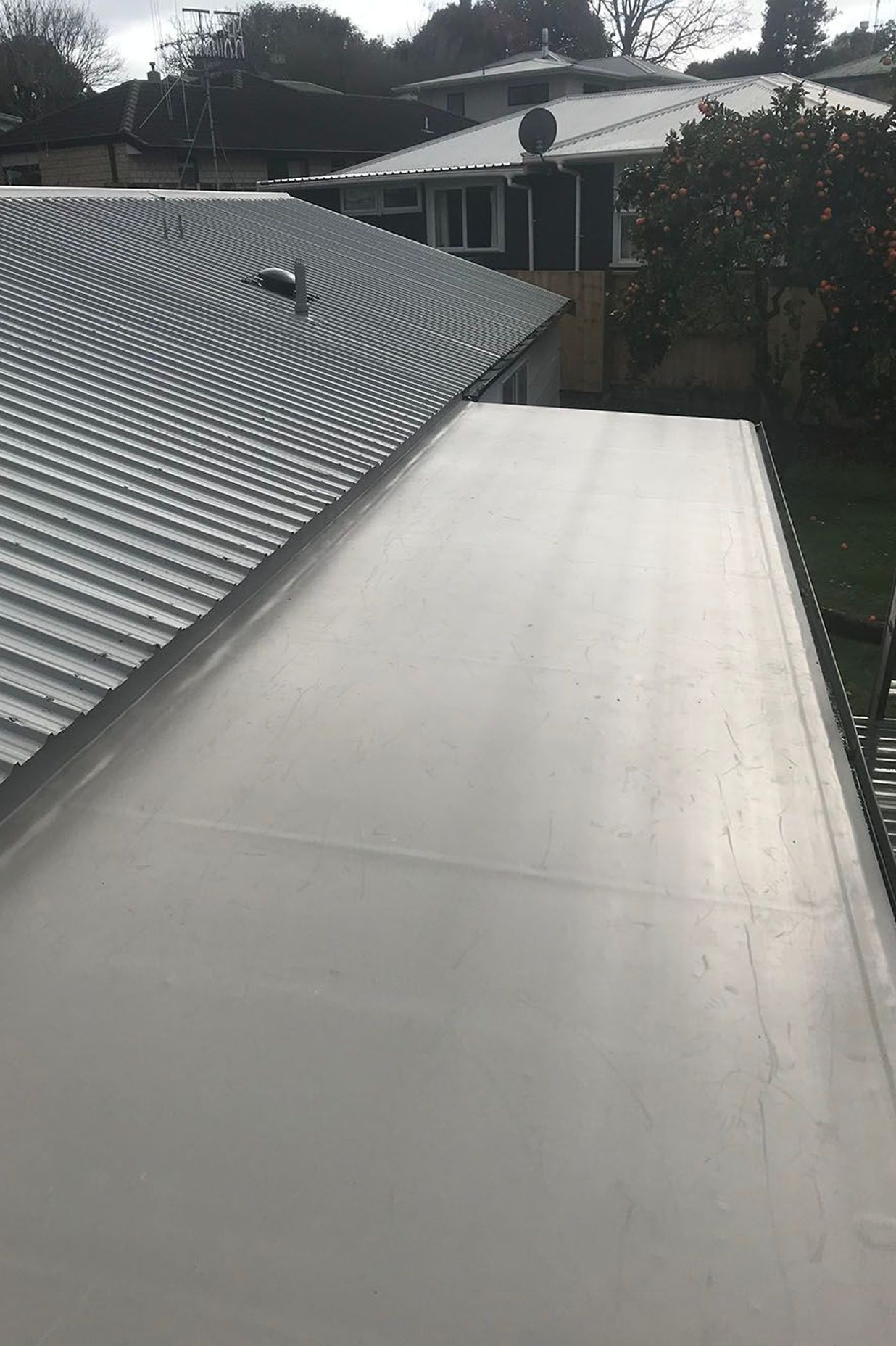 Sealco 1.5 Ectuff TPO membrane to flat roof area