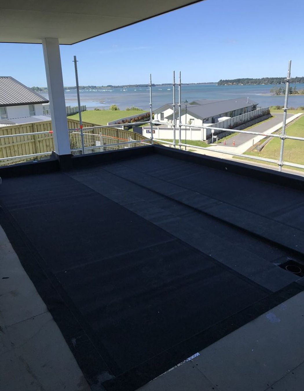 Black Butynol to Deck/balcony area Omokoroa