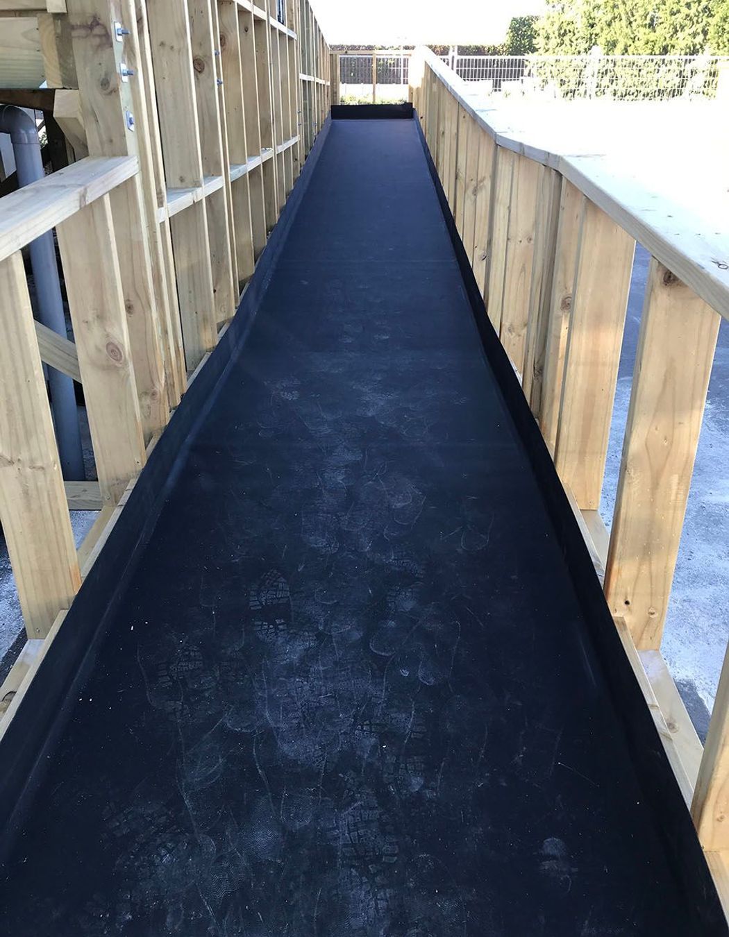 Black Butynol to wheelchair access ramp Te Puke