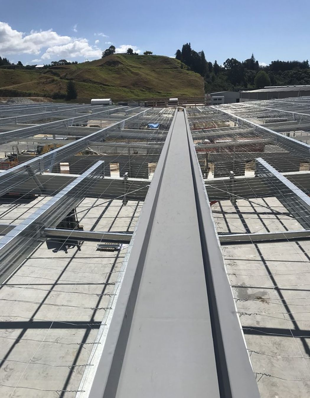 Grey Butynol to commercial building internal box gutter Tauriko