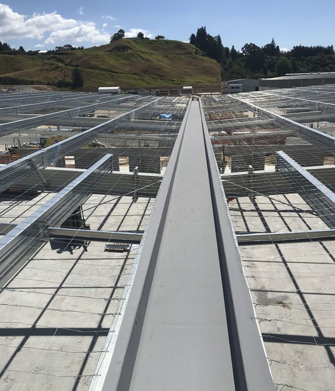 Grey Butynol to commercial building internal box gutter Tauriko