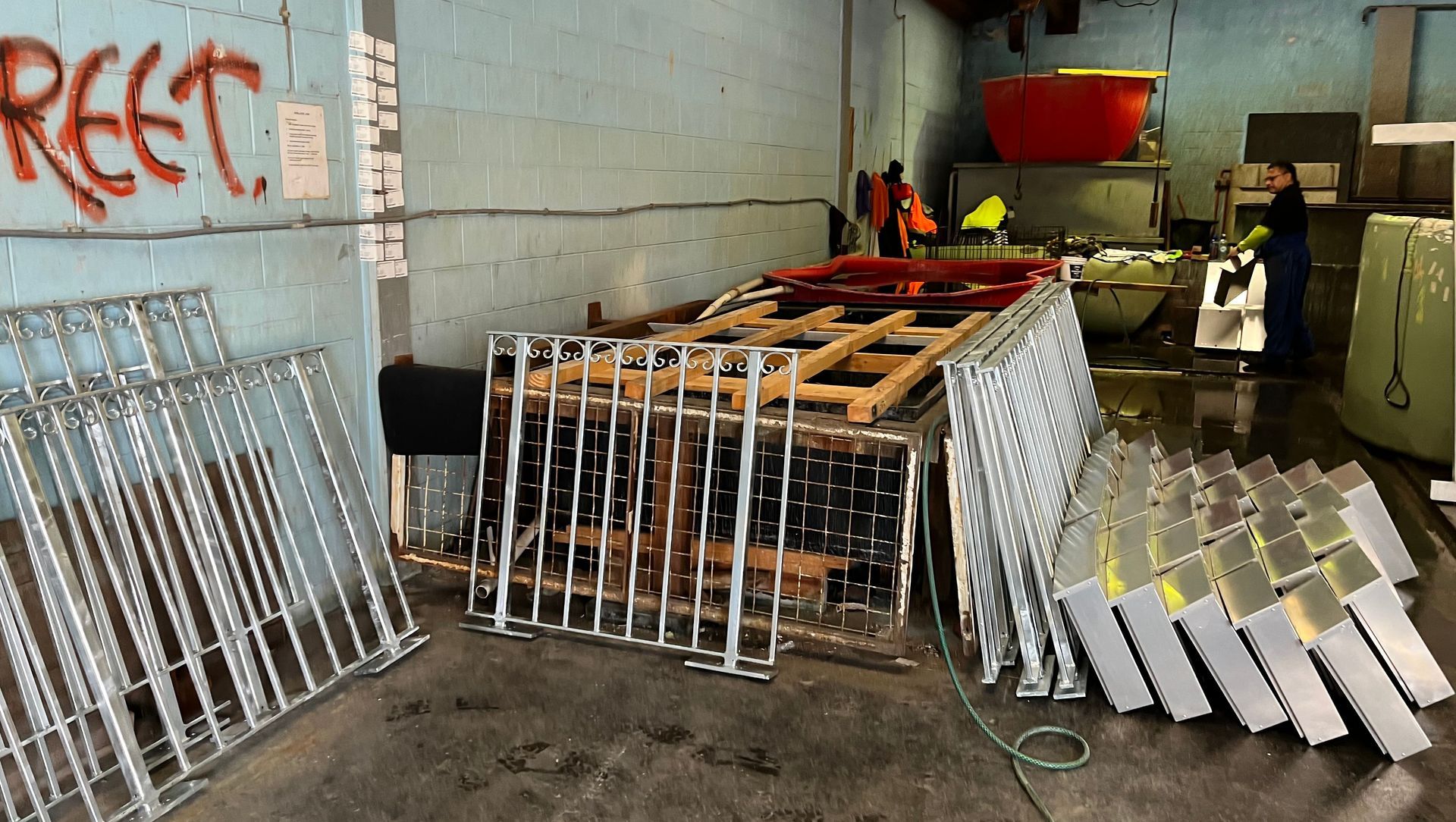 Handrails banner