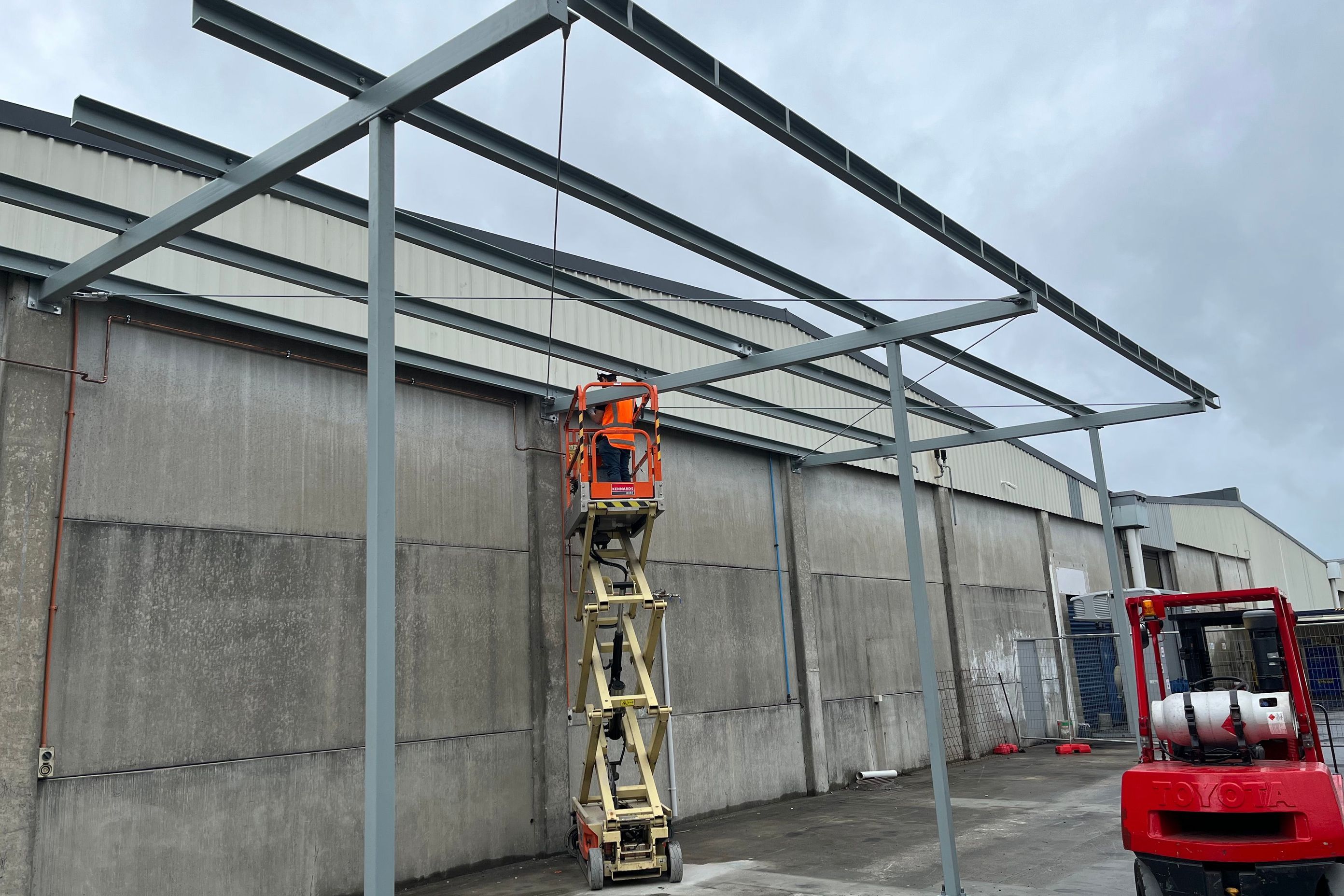 Car Wash Canopy