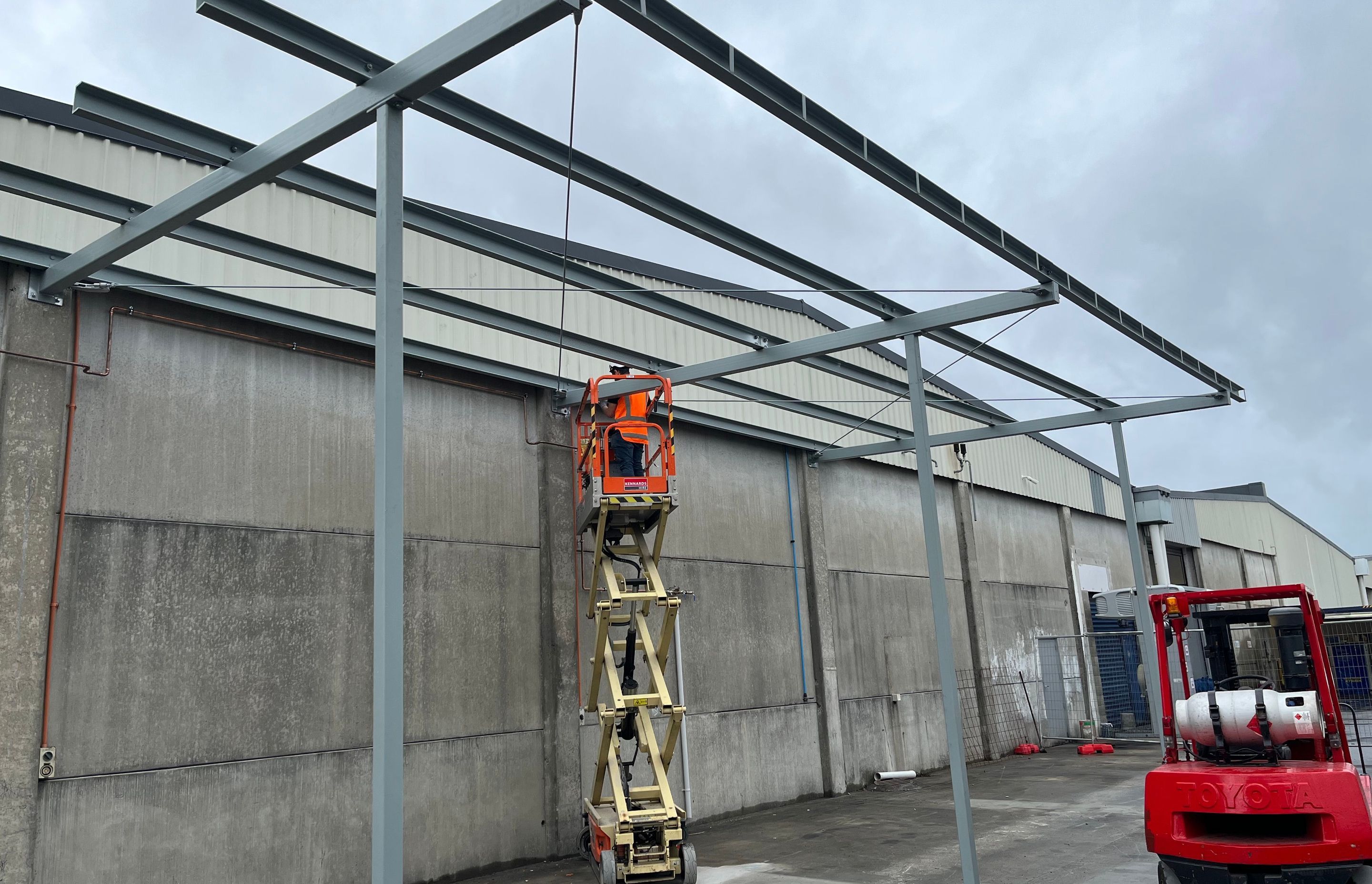 Car Wash Canopy