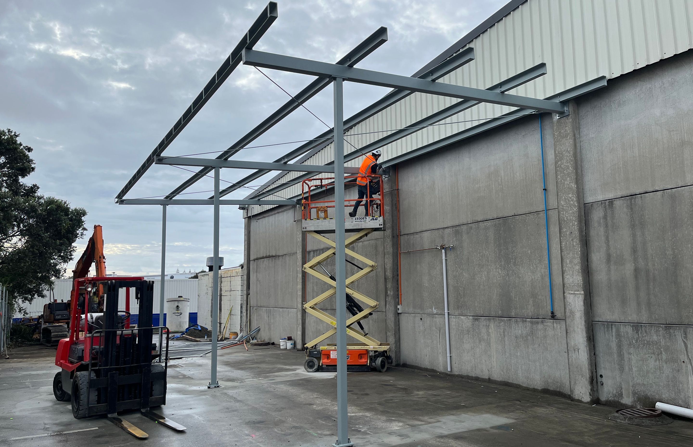 Car Wash Canopy