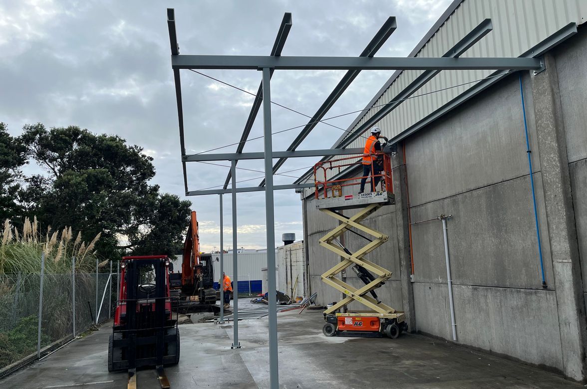 Car Wash Canopy