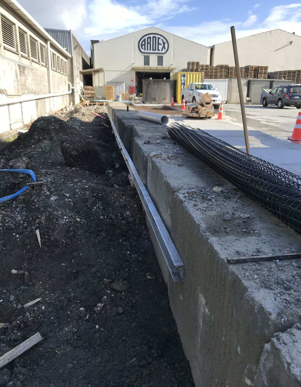 Retaining Wall Strengthening