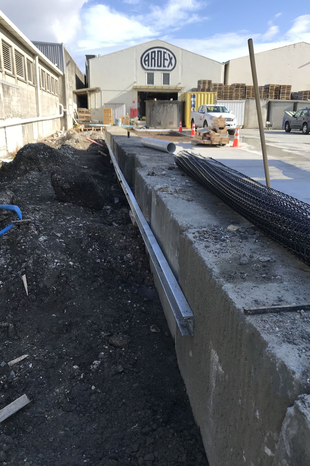 Retaining Wall Strengthening