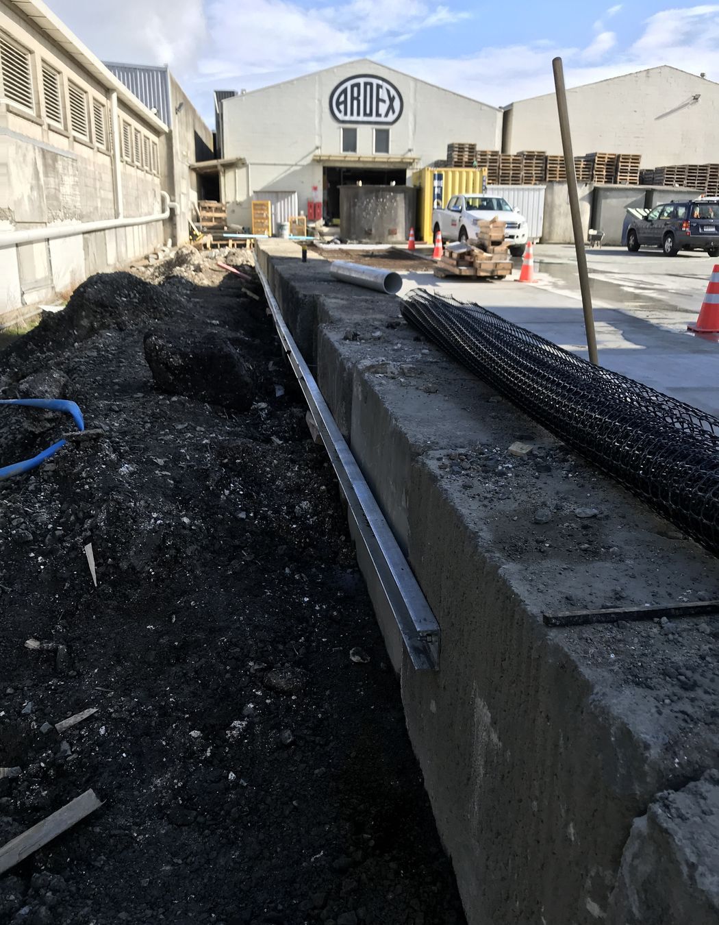 Retaining Wall Strengthening