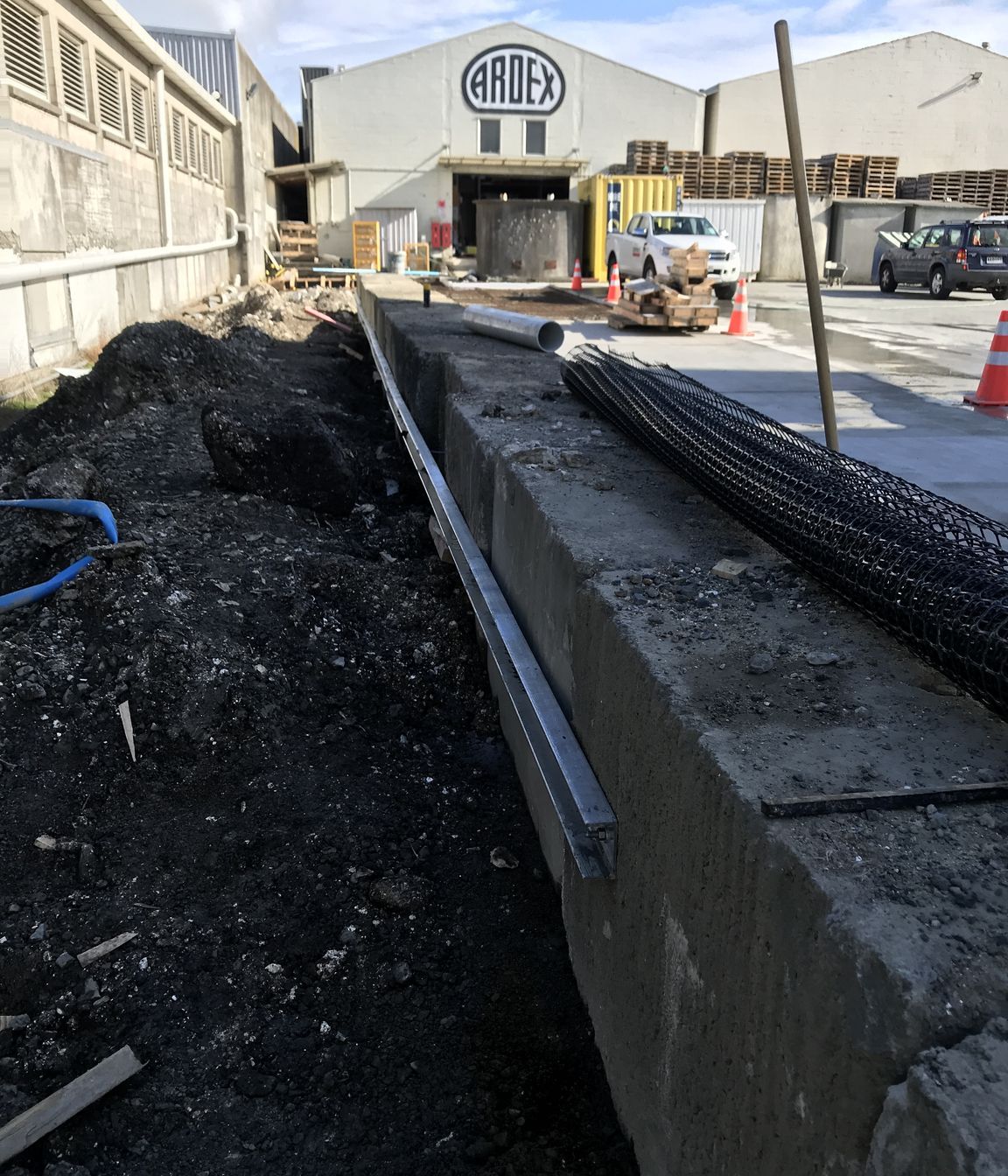 Retaining Wall Strengthening