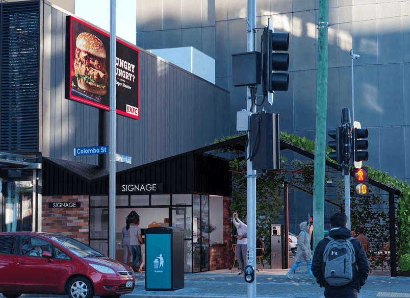 Hereford Street Digital Billboard