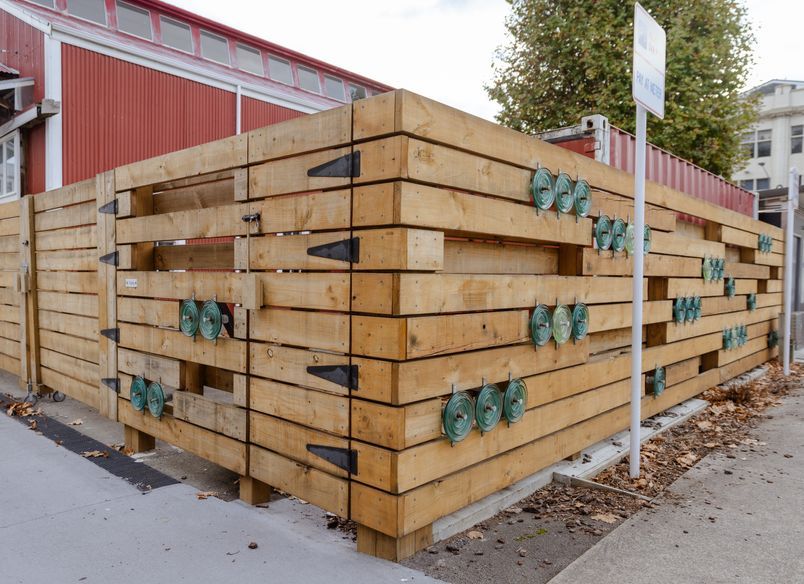 TRAMSHED FENCE, WHANGANUI RIVERFRONT