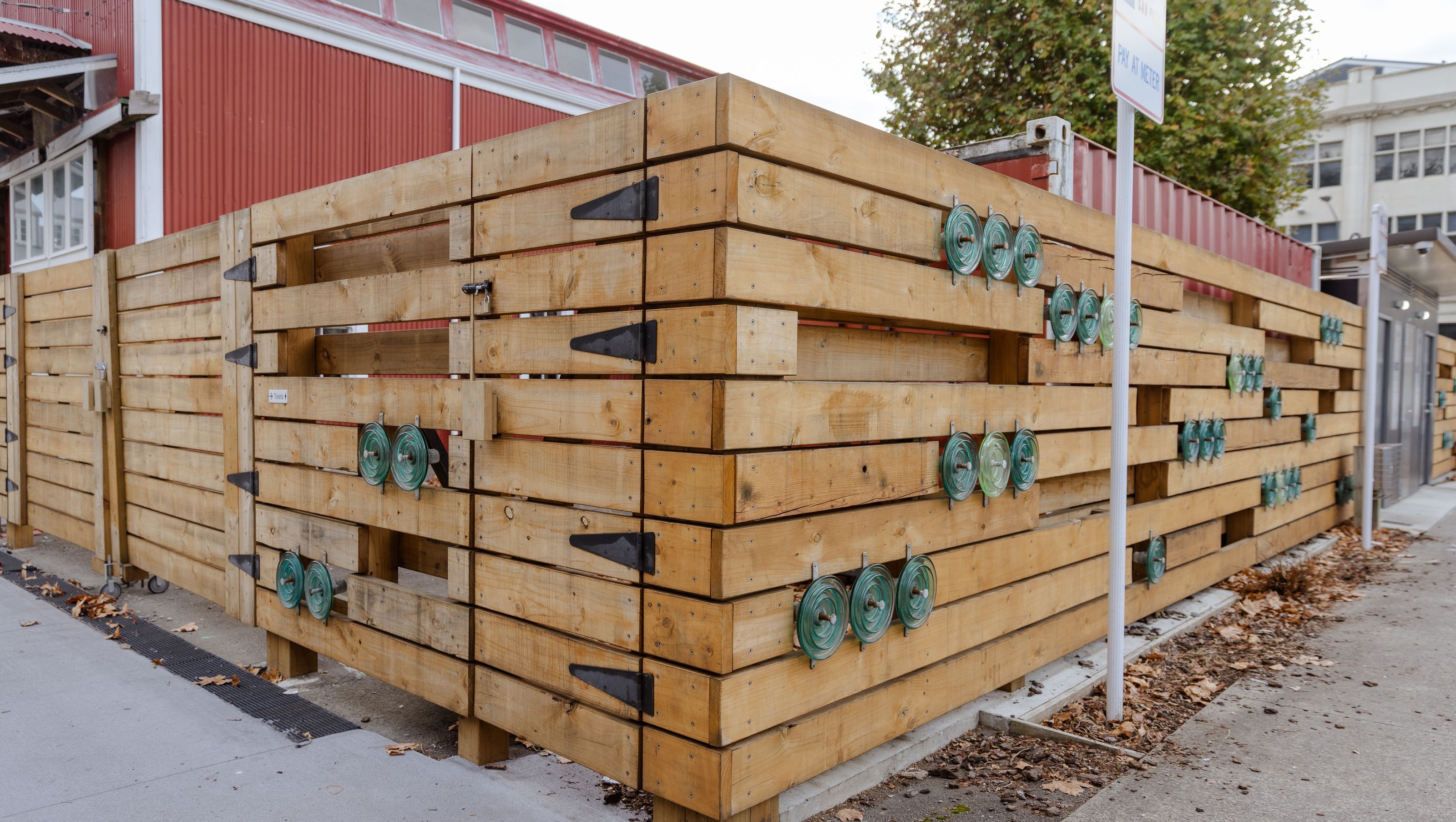Tramshed Riverfront Fence