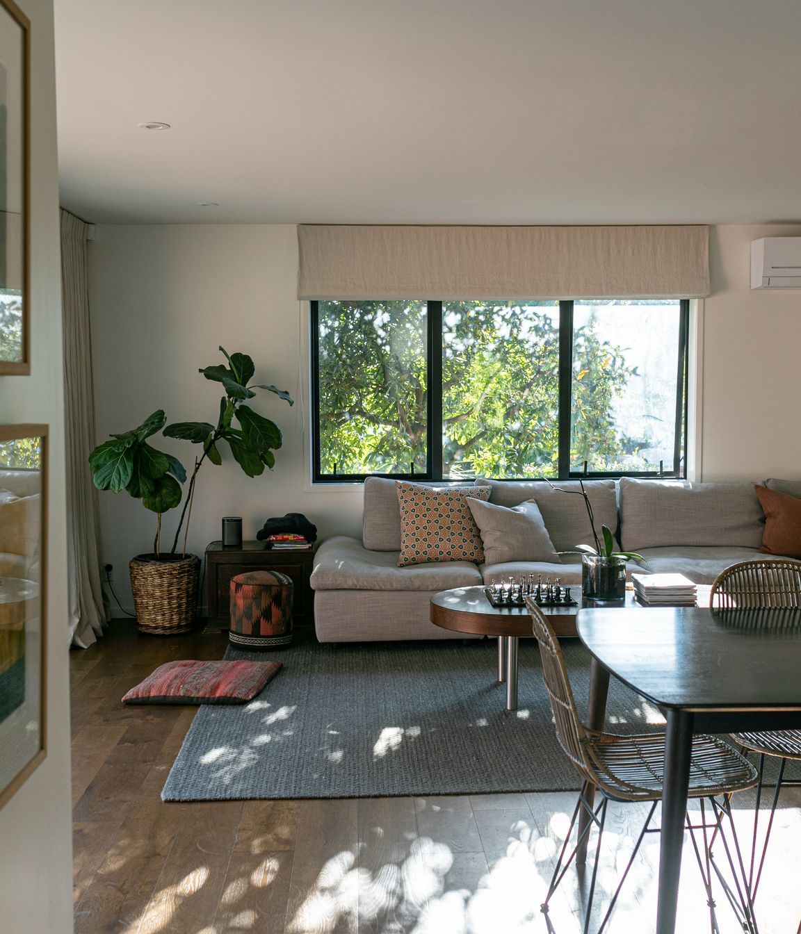 An open-plan kitchen/living/dining area is ideal for the family to gather.