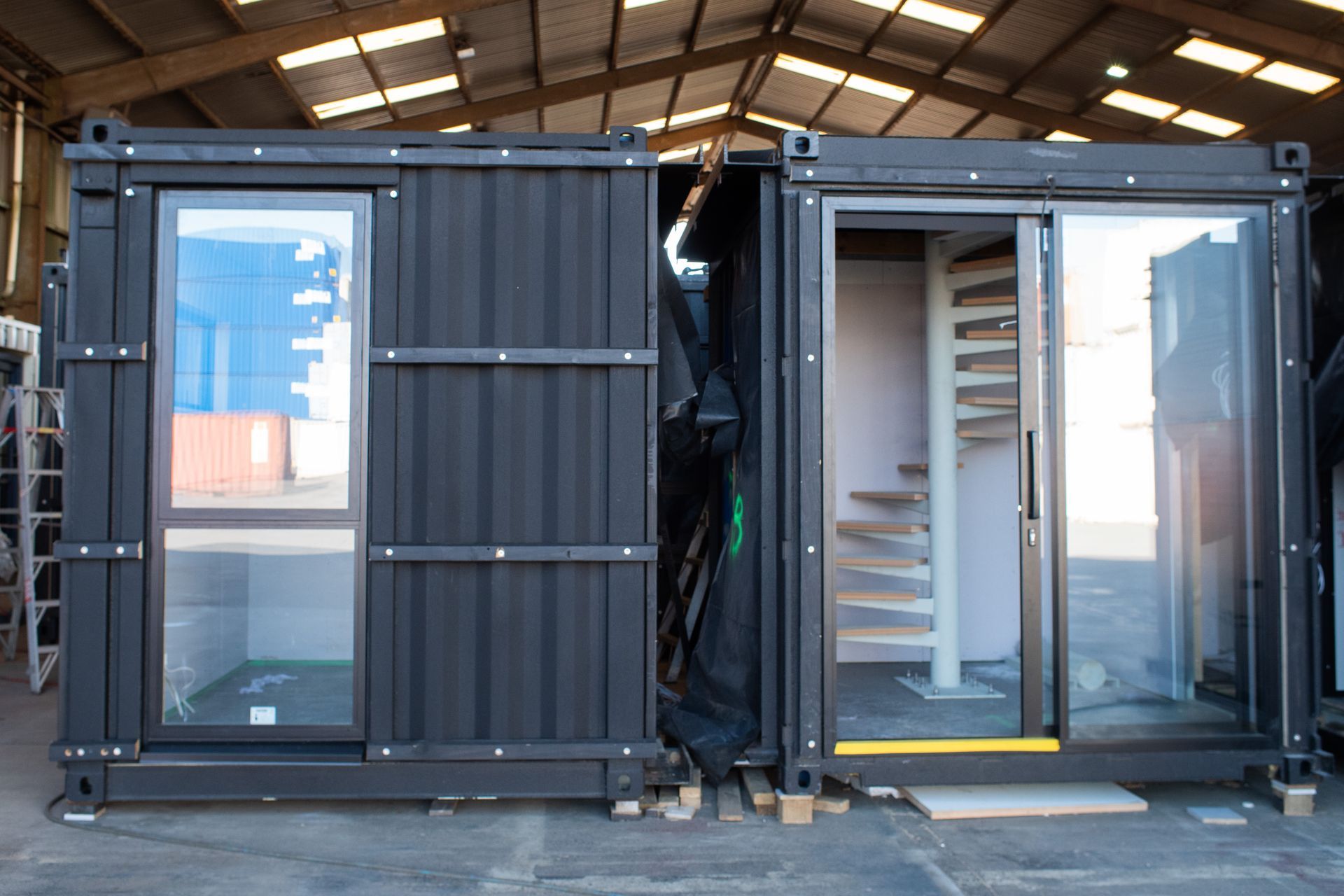 Shipping Container Structure