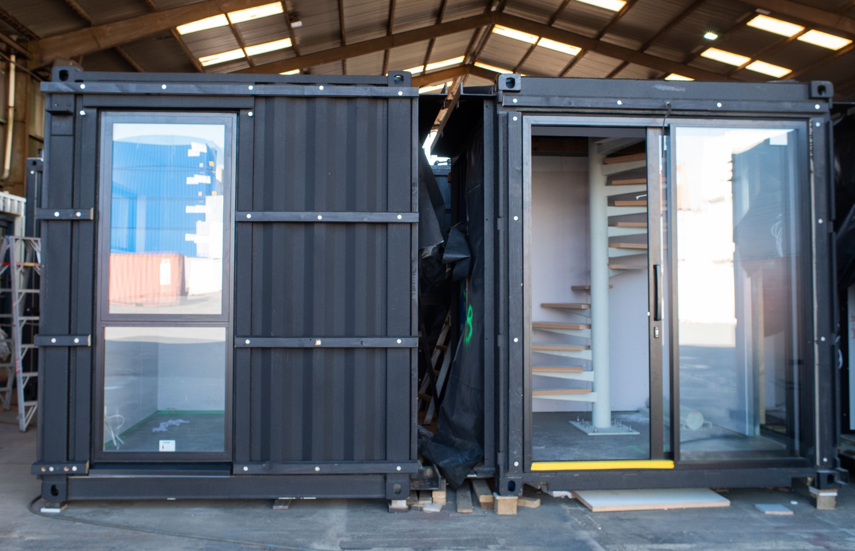 Shipping Container Structure