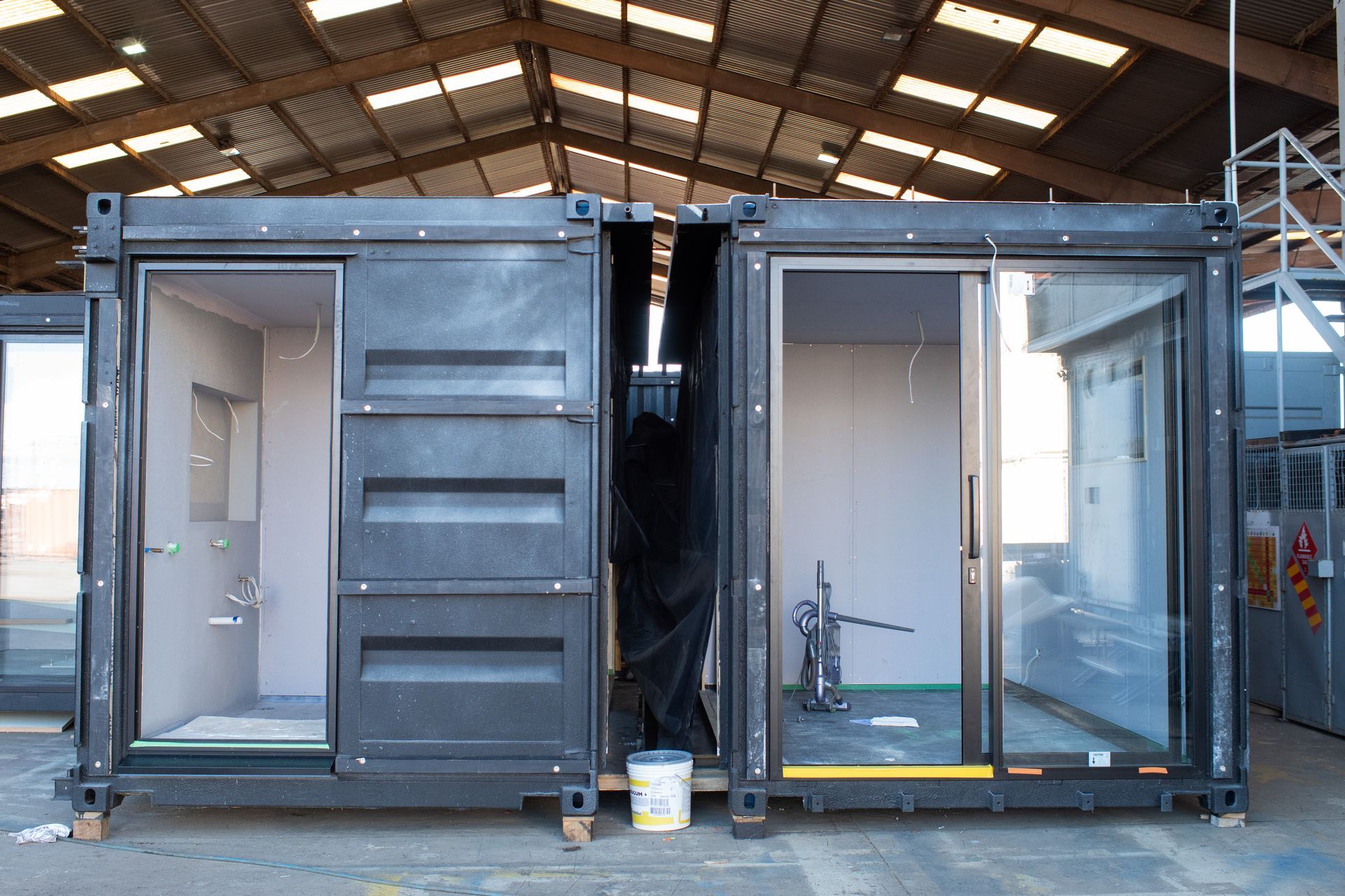 Shipping Container Structure