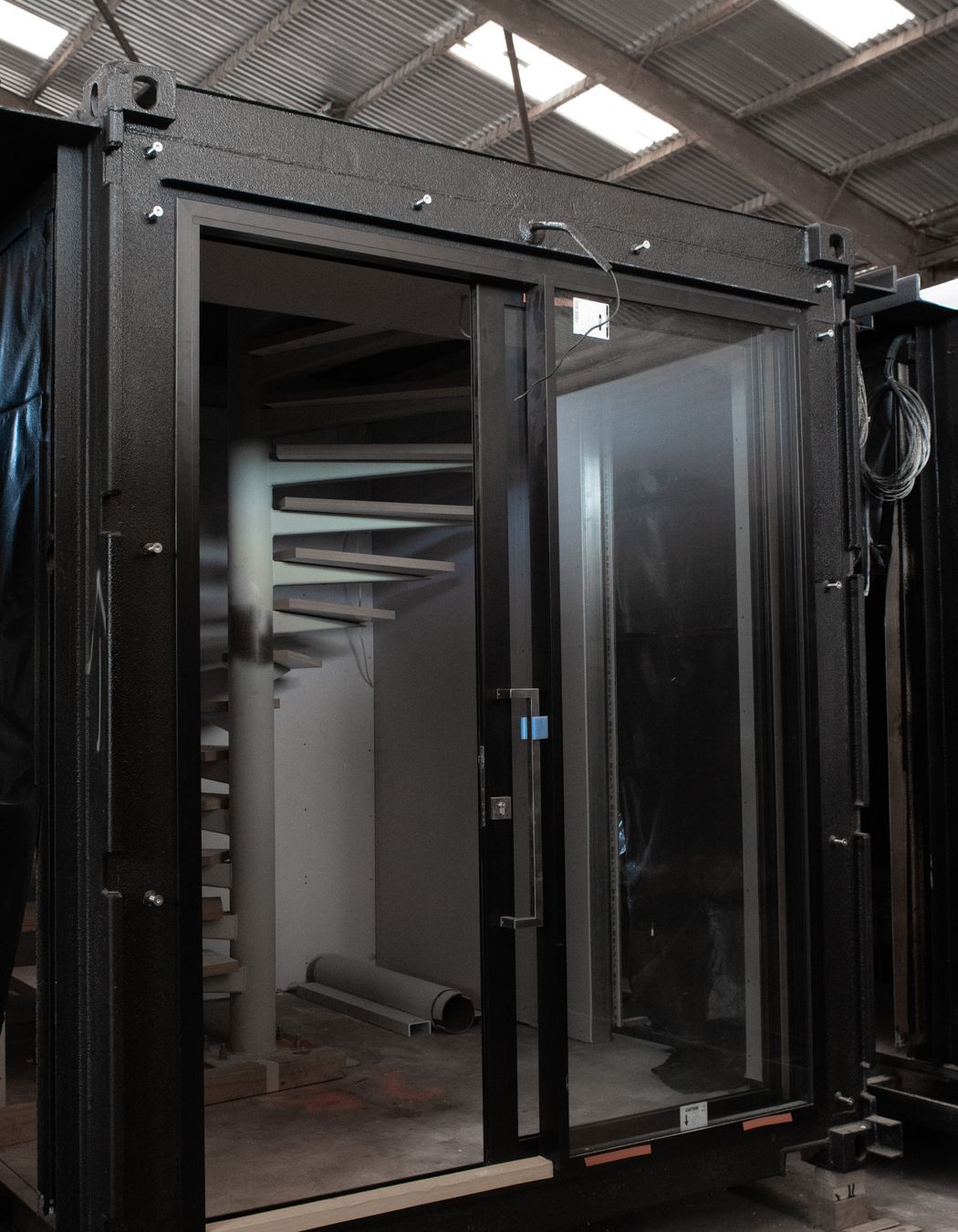 Shipping Container Structure