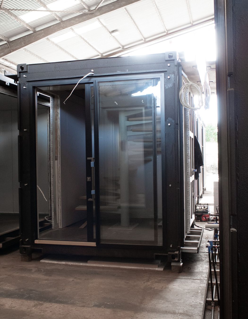 Shipping Container Structure