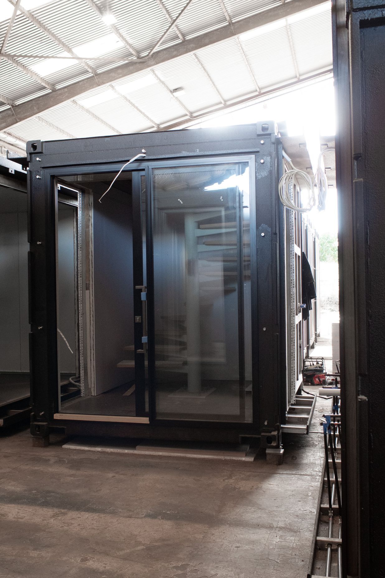 Shipping Container Structure