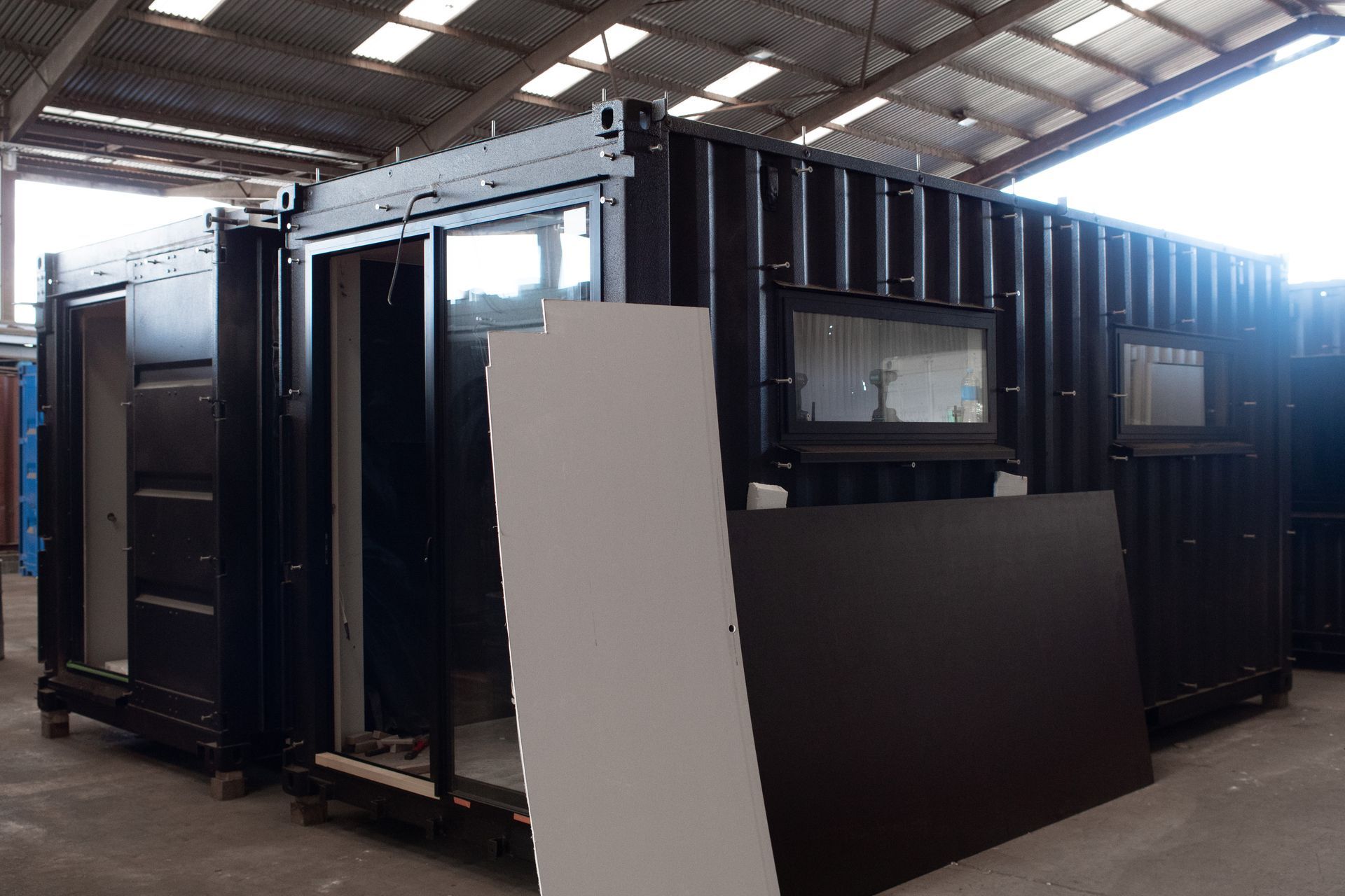 Shipping Container Structure