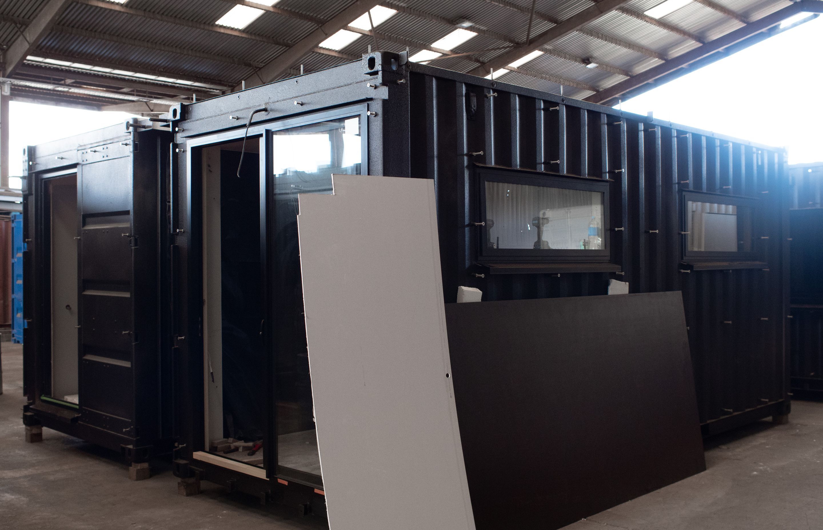 Shipping Container Structure