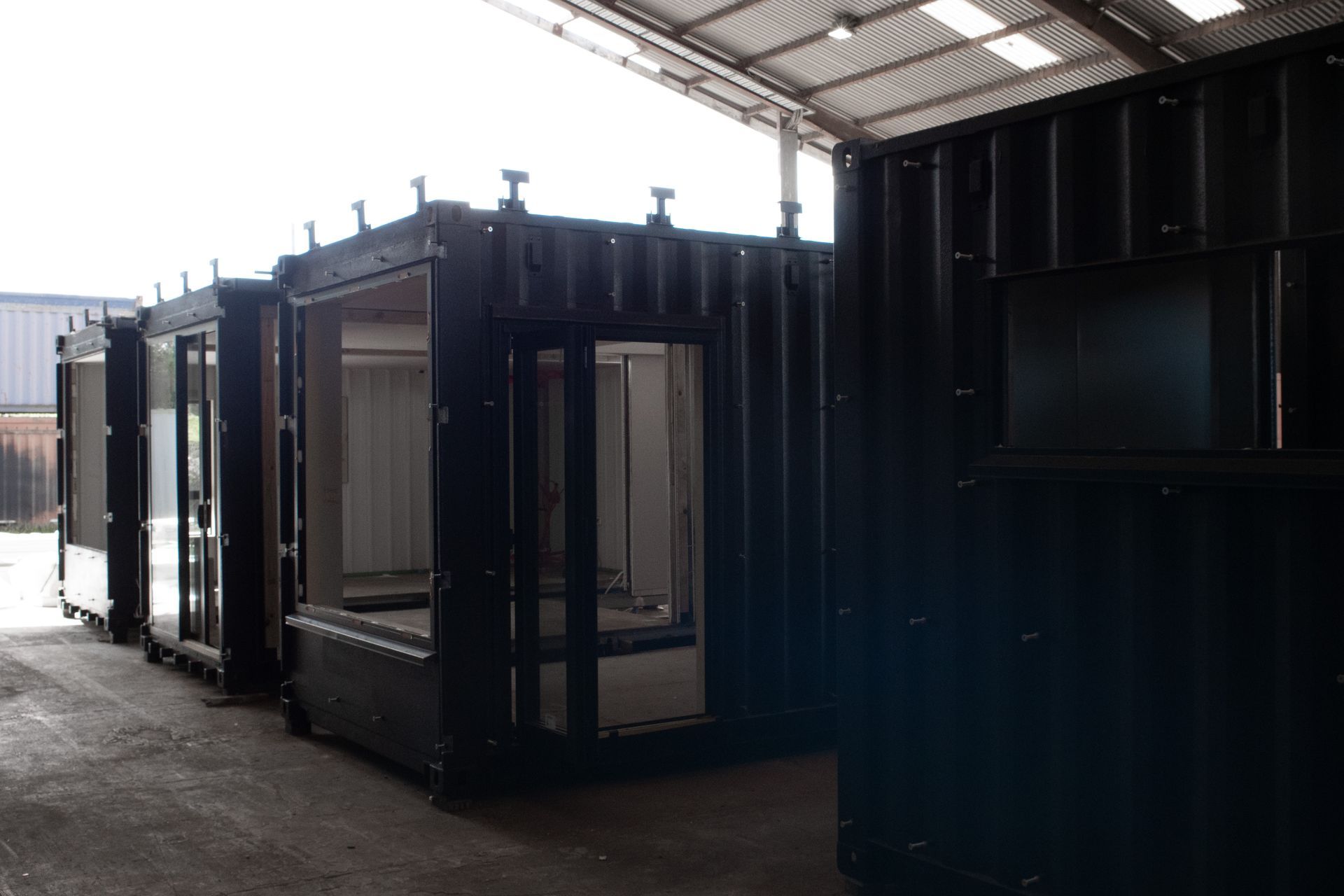 Shipping Container Structure