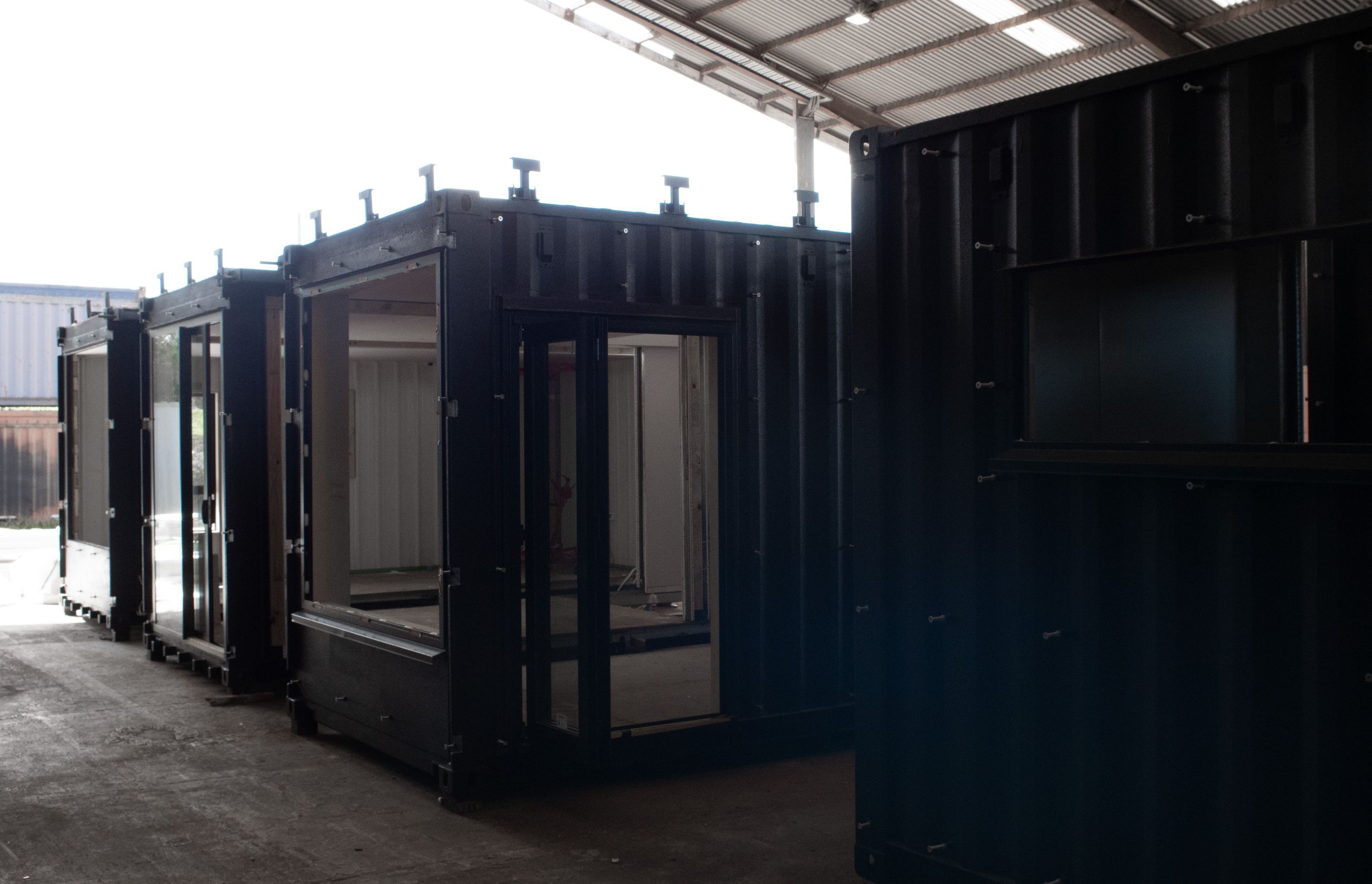 Shipping Container Structure