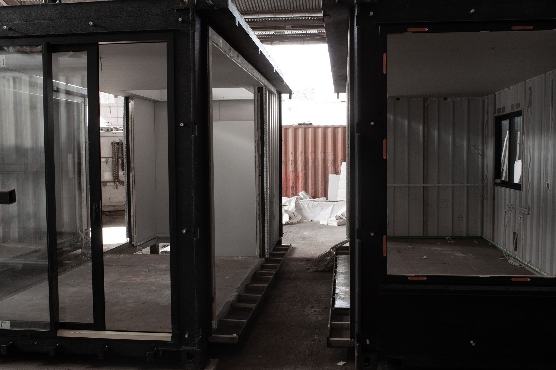 Shipping Container Structure