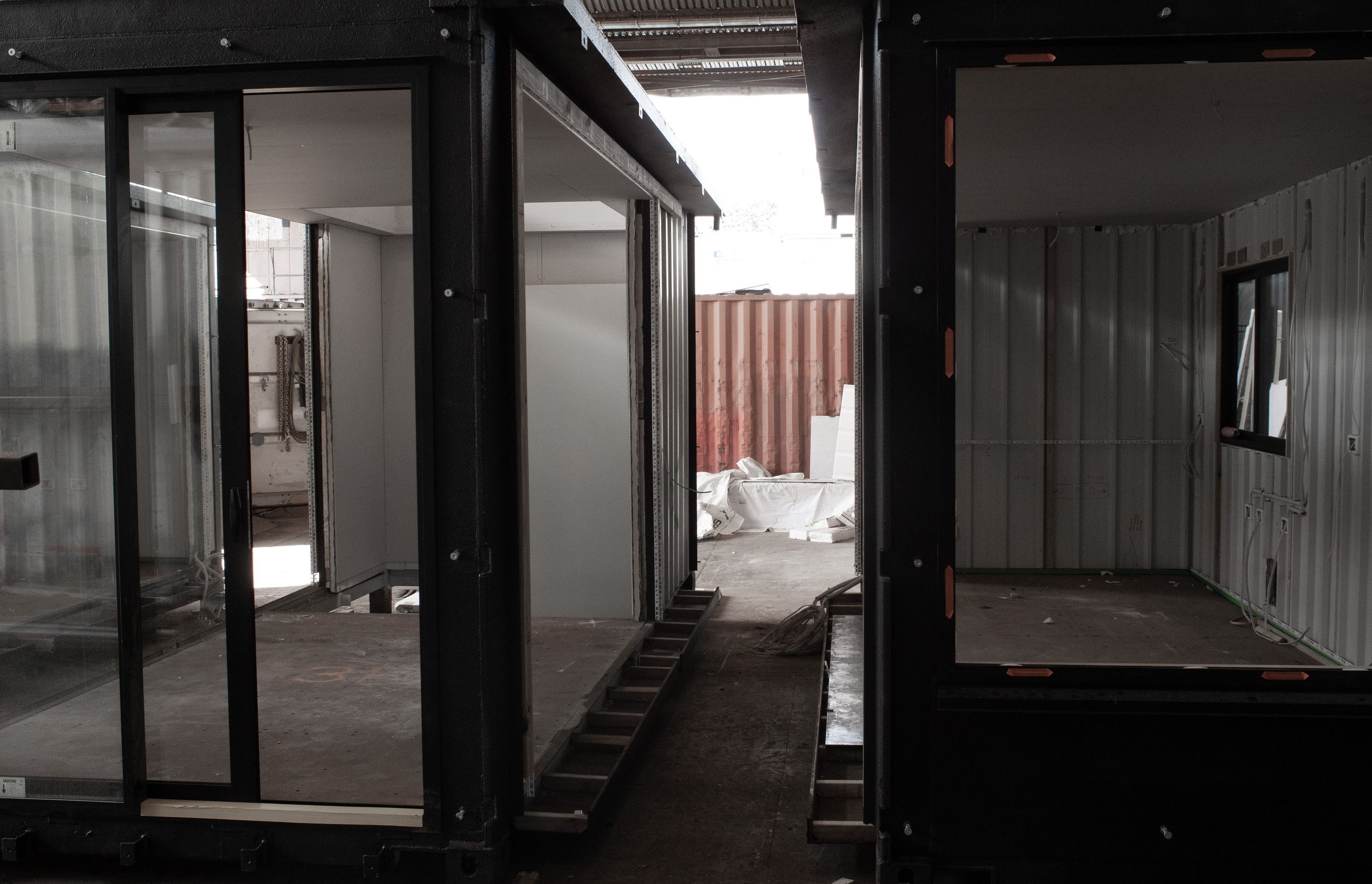 Shipping Container Structure