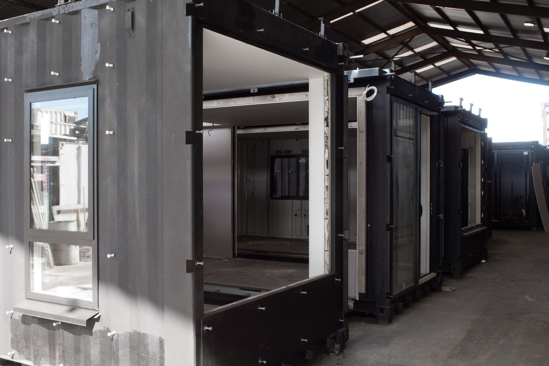 Shipping Container Structure