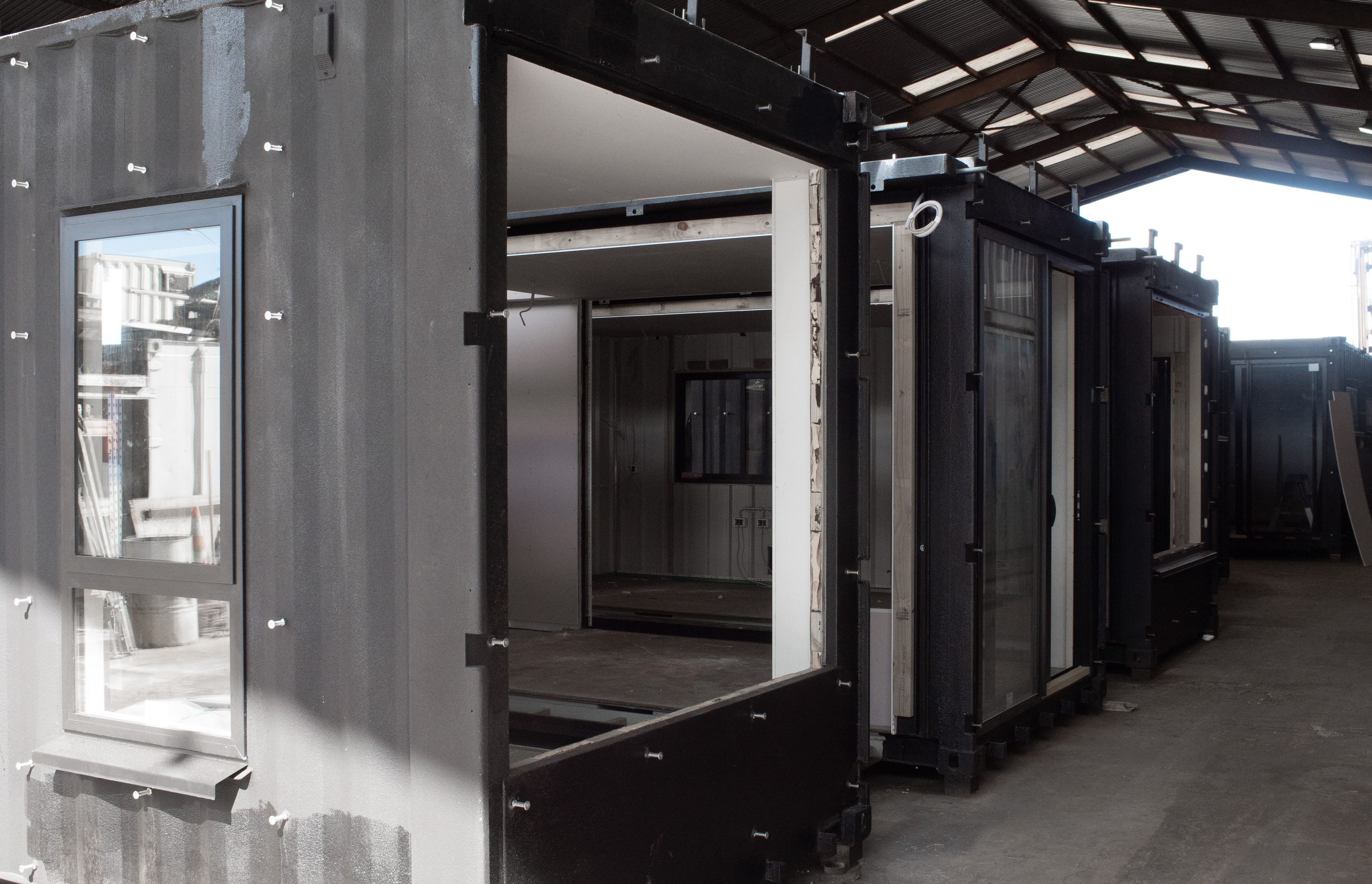 Shipping Container Structure