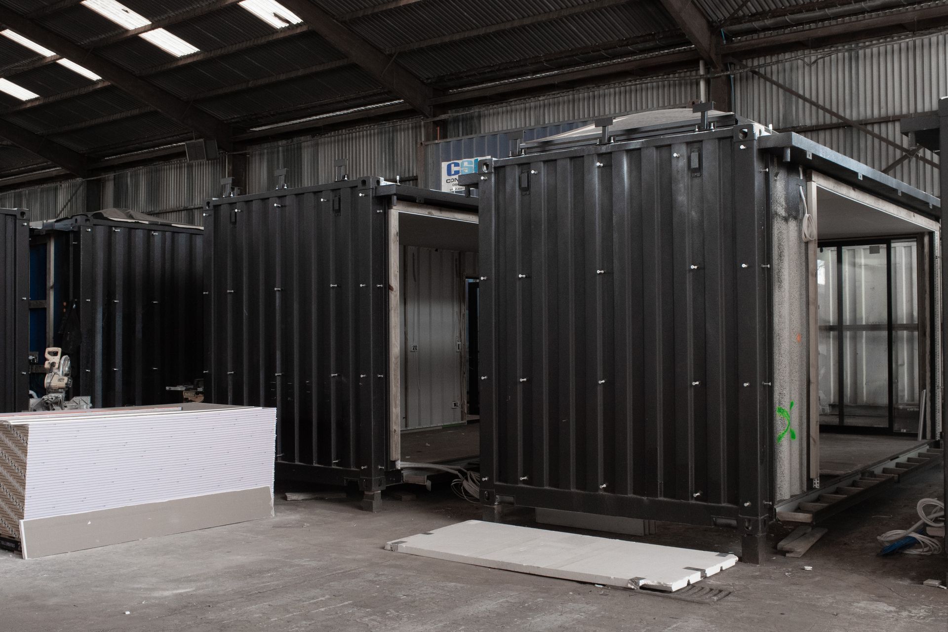 Shipping Container Structure