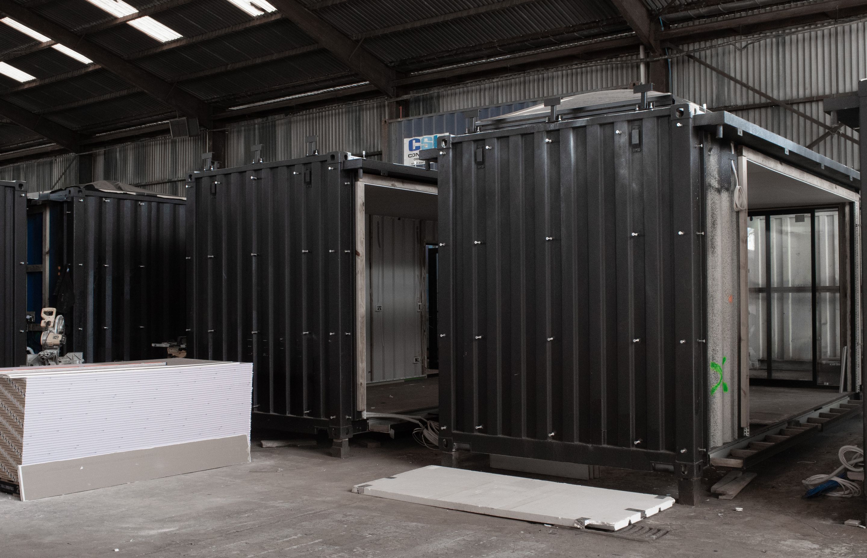 Shipping Container Structure