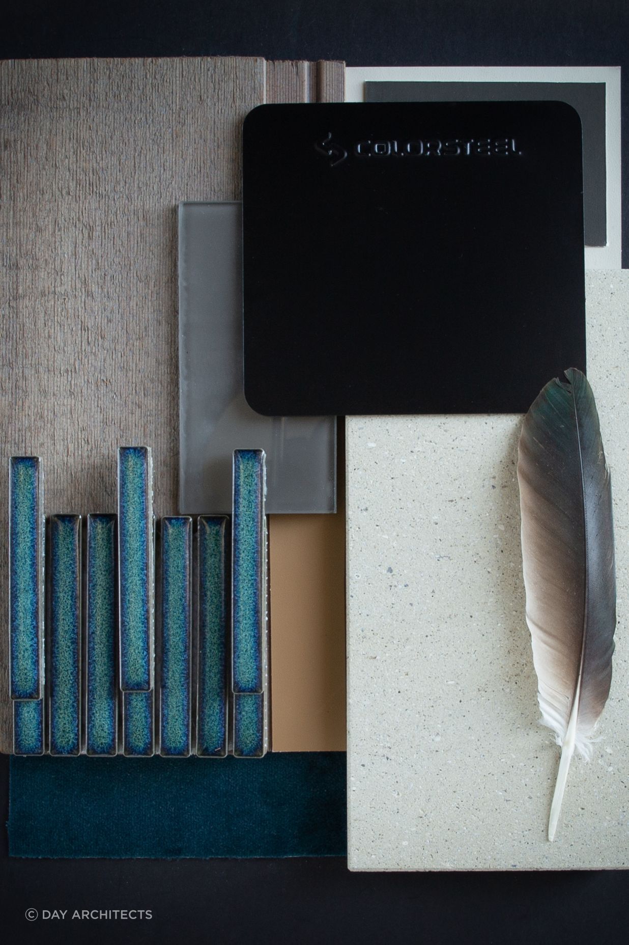 Colour: Ebony is that moment - the silhouette of the land against the ocean or fiord as it plunges into the sea. Not for the faint hearted, it has a distinct identity that holds its own against other bolder colours or architectural forms. A contemporary home that is not afraid to stand out.