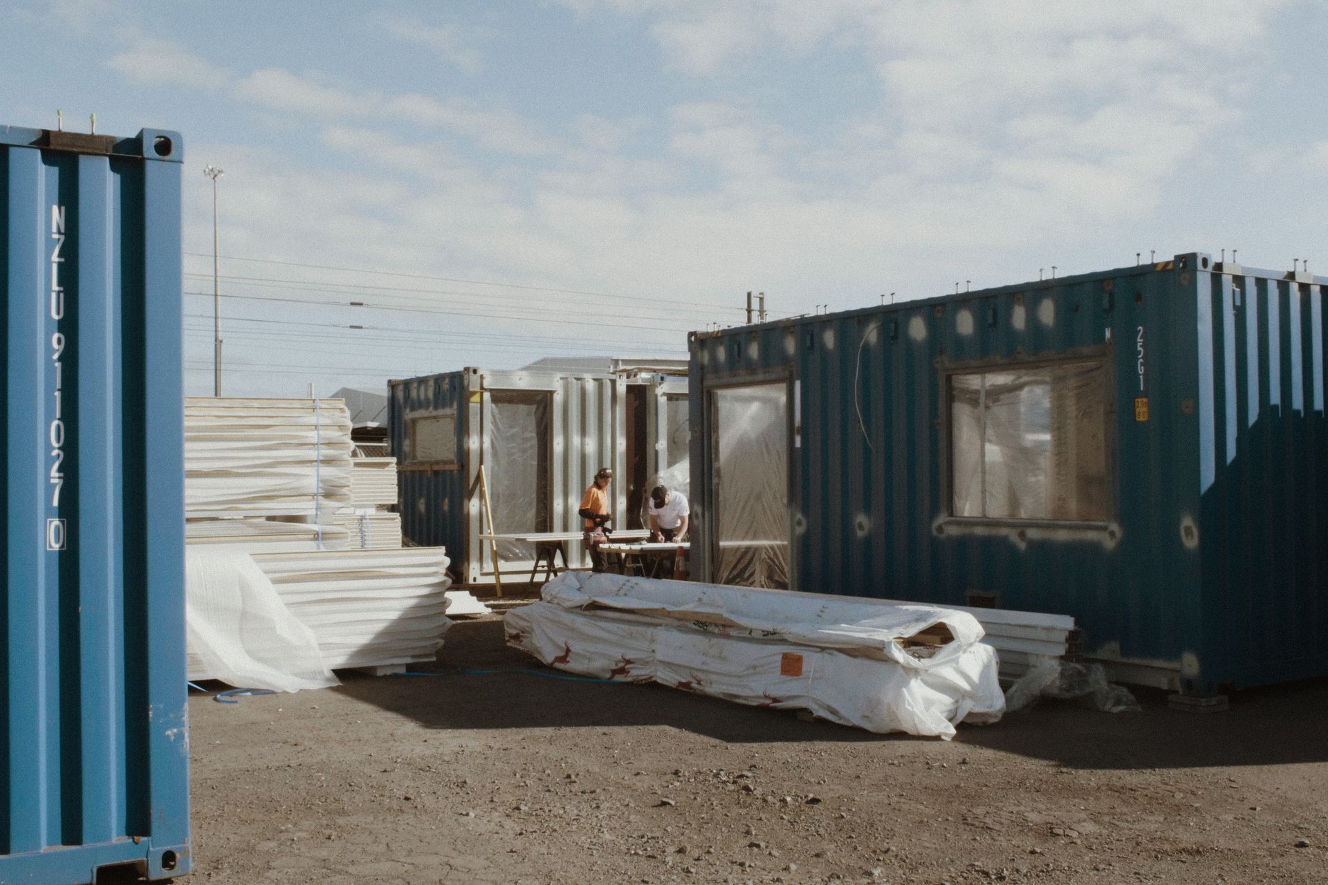 Shipping Container Structure