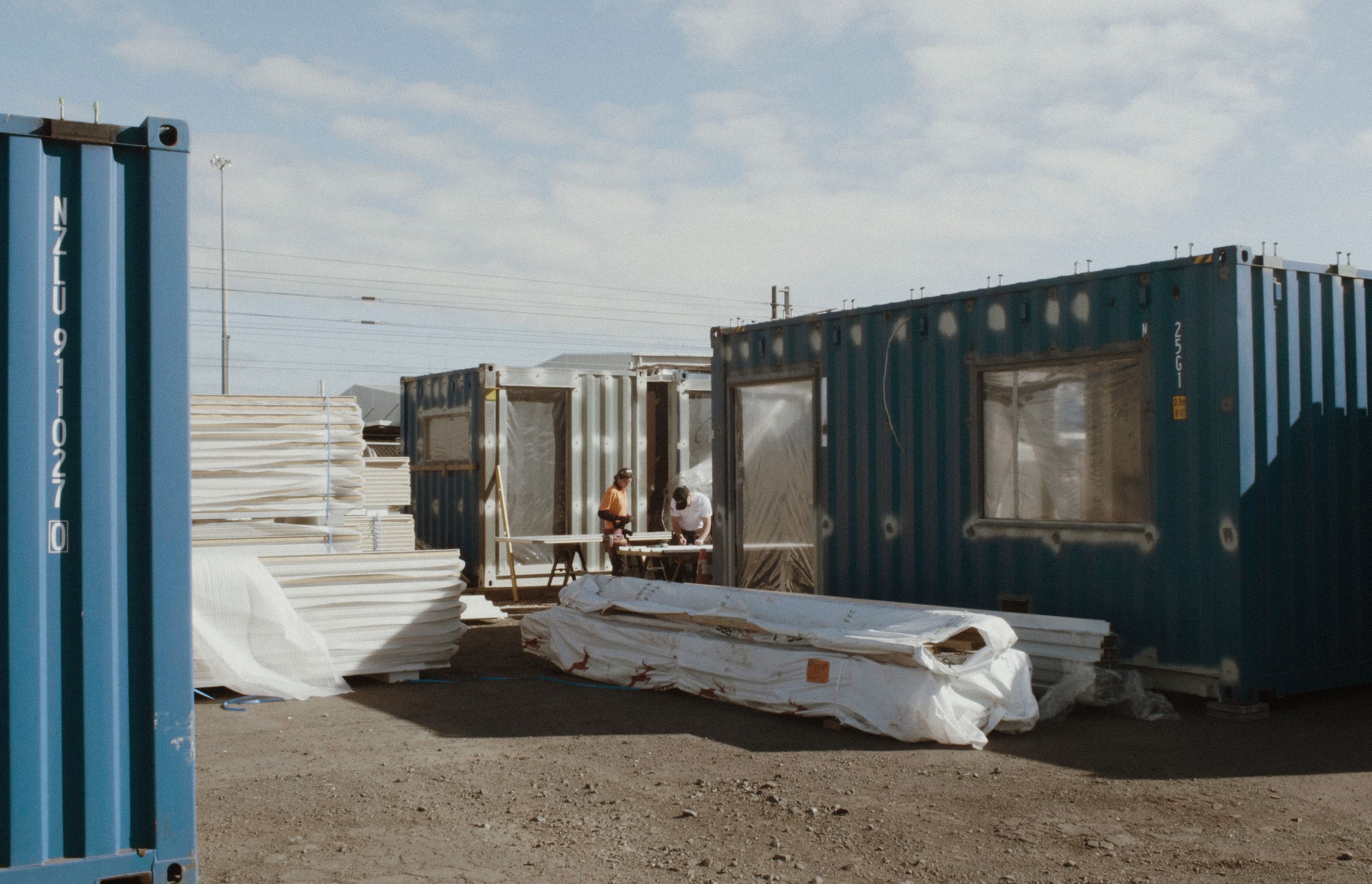Shipping Container Structure