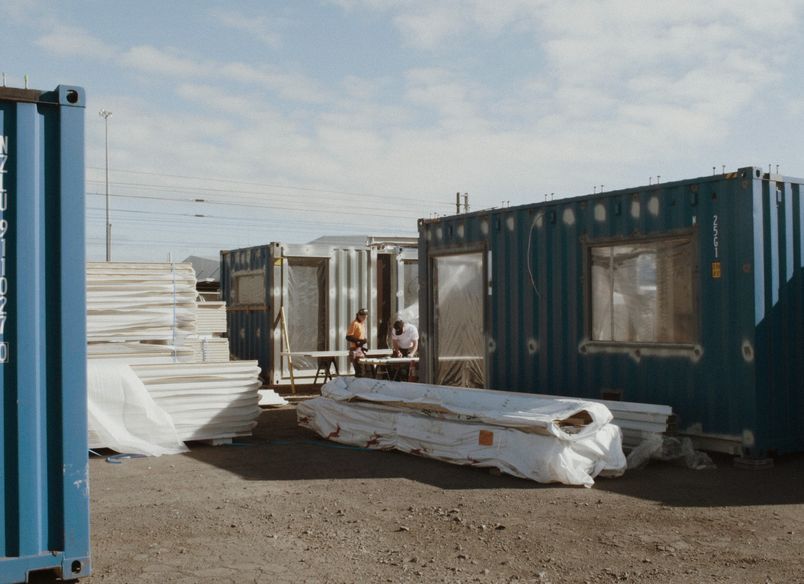 Shipping Container Structure