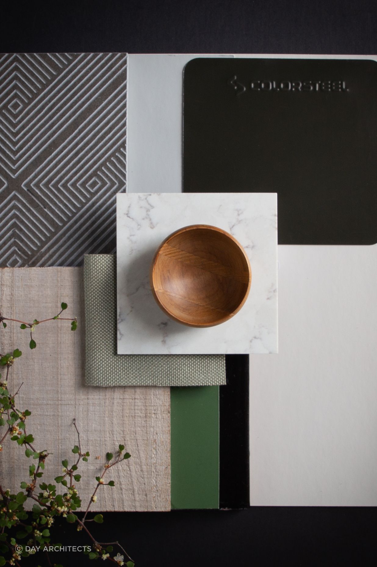 Colour: Karaka has a deep green base which pairs well with weathered timbers, and tones of grey and white. They are reminders of the different shades within the bush, the feathers of our native birds or the glimpse of the sky between the tree ferns. Whether for a home in the bush, or just one that wants to feel in tune with its environment, this deep green has a permanent place in our landscape.