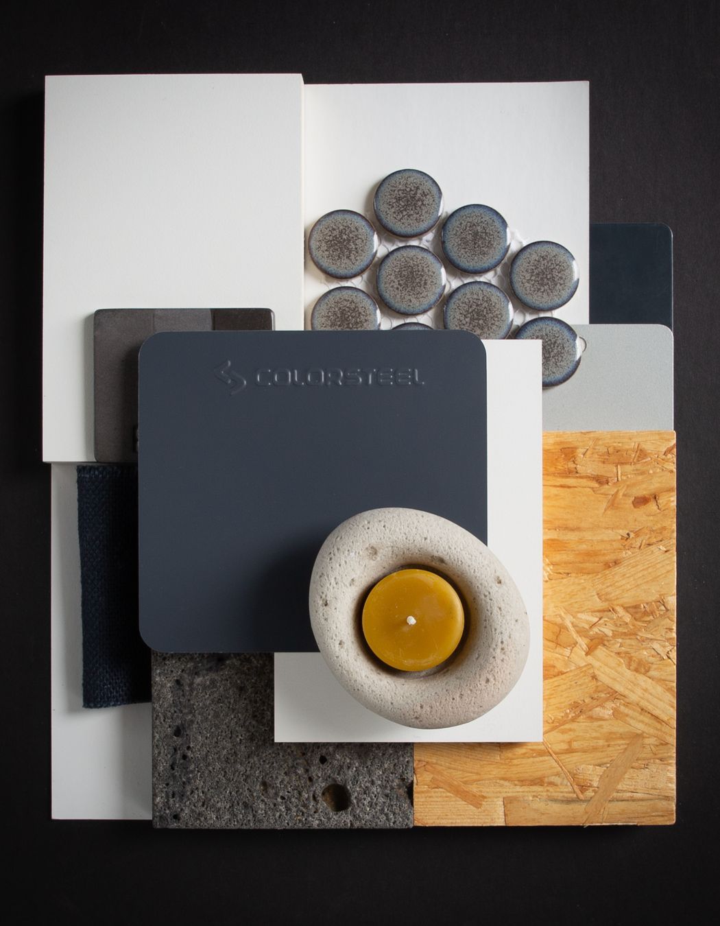 Colour: The New Denim Blue palette is designed with a cheerful new home in mind. The blue pairs beautifully with sealed strandboard flooring or panels, fresh whites and soft grey tiles or stone. Add beeswax candles + low VOC finishes in paints or sealants, and you have a fresh healthy home that makes you feel good everyday.
