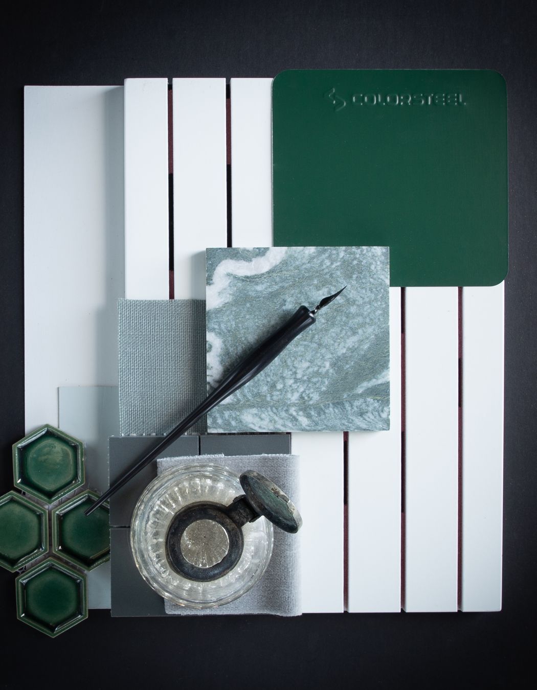 Colour: Permanent Green has a connection to history and is a reminder of frequently used roofing colours of the past. Today, when combined with crisp white paint, duck egg blues and soft greys, it is a fresh take on a classic combination, and one that respects a legacy that blends well with its environment.