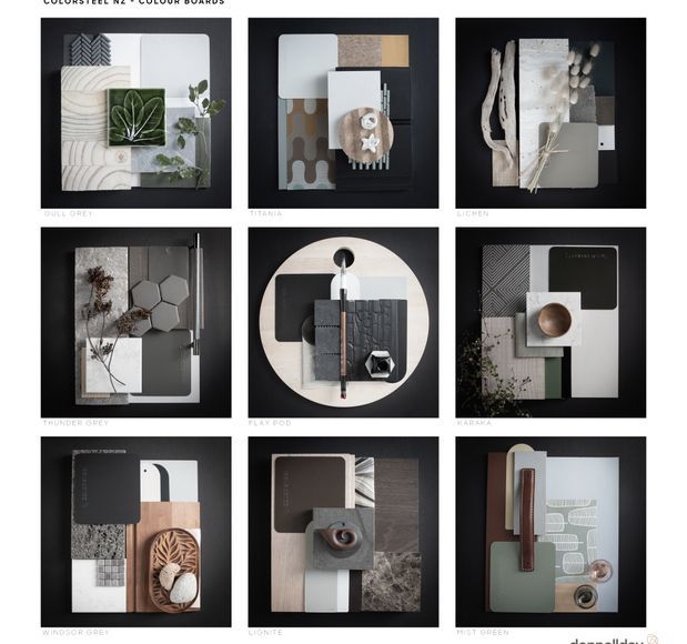 Colorsteel Moodboards