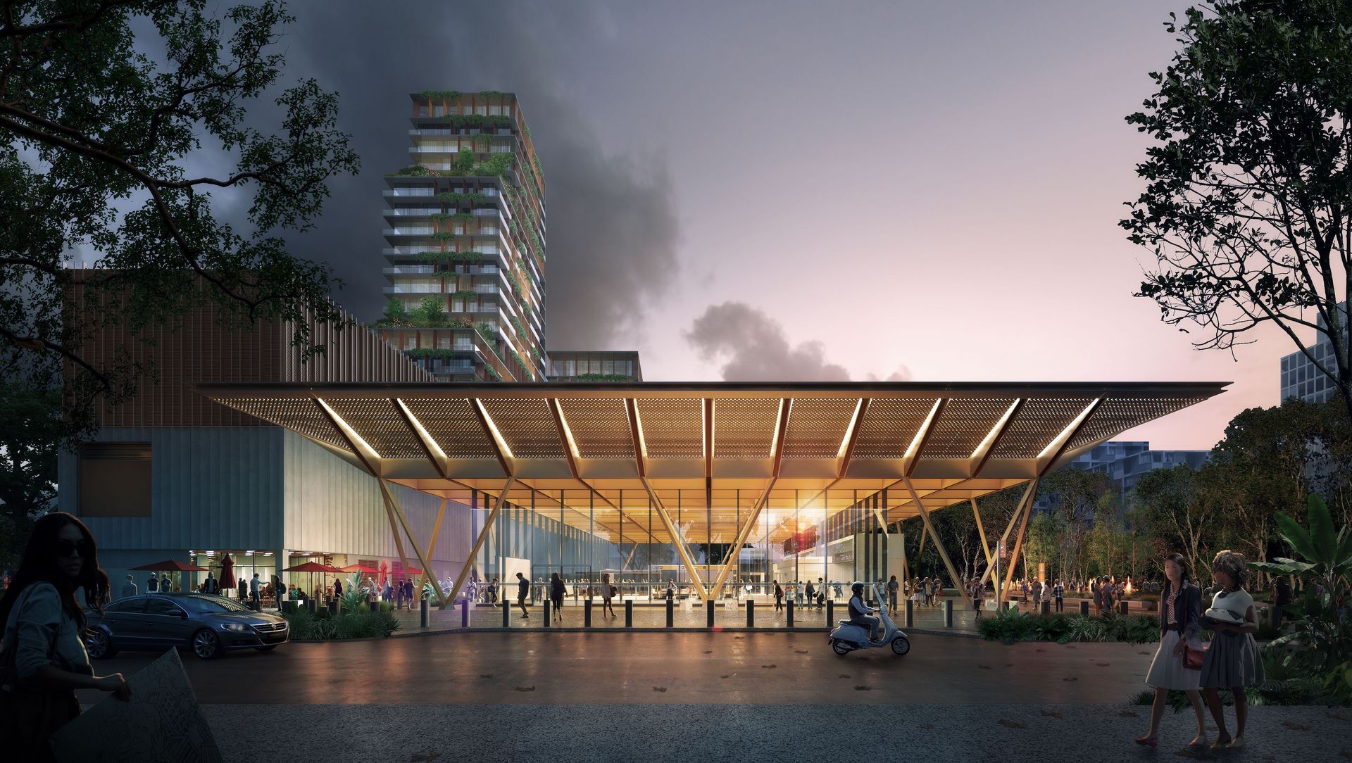 Cross River Rail banner